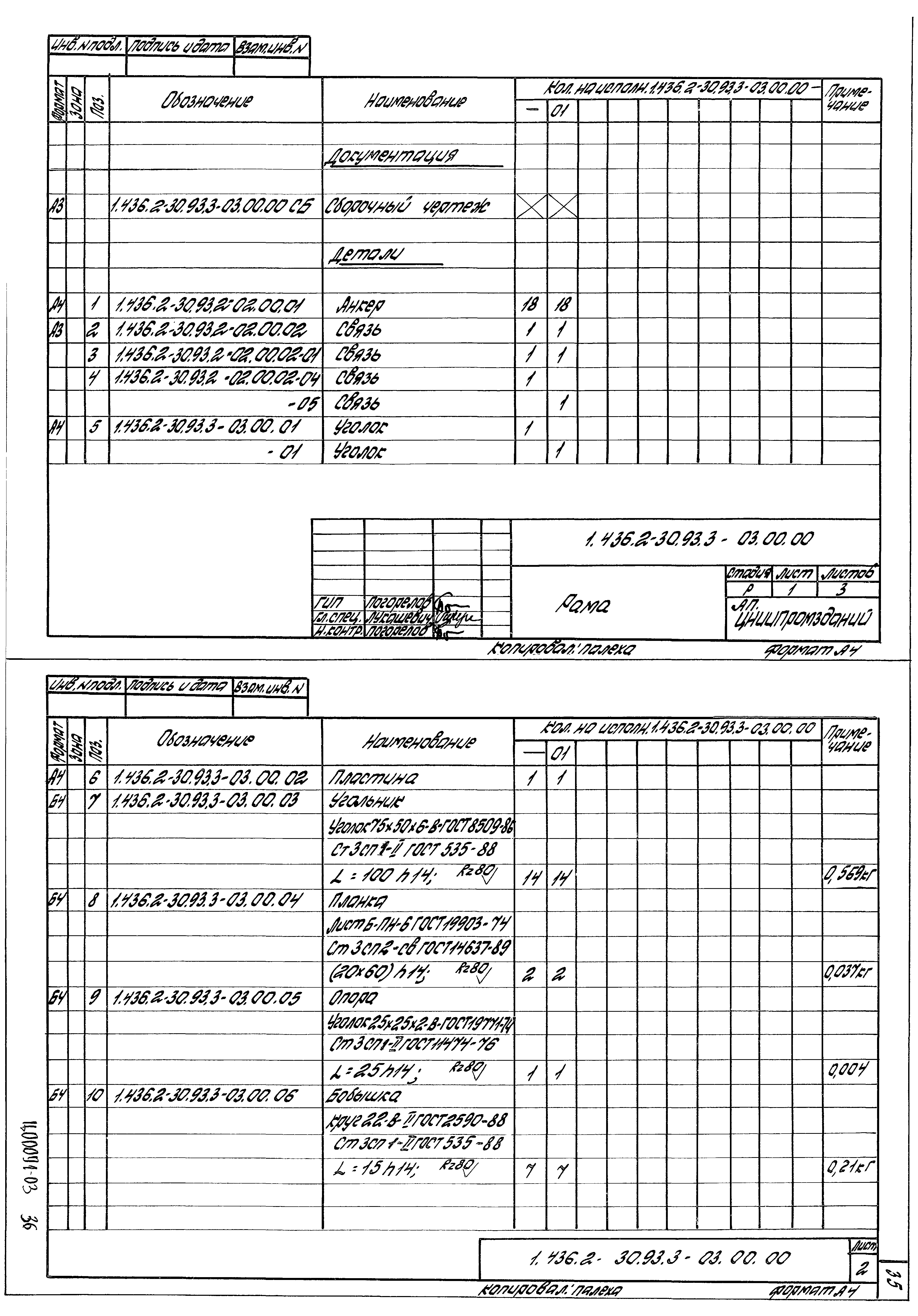 Серия 1.436.2-30.93