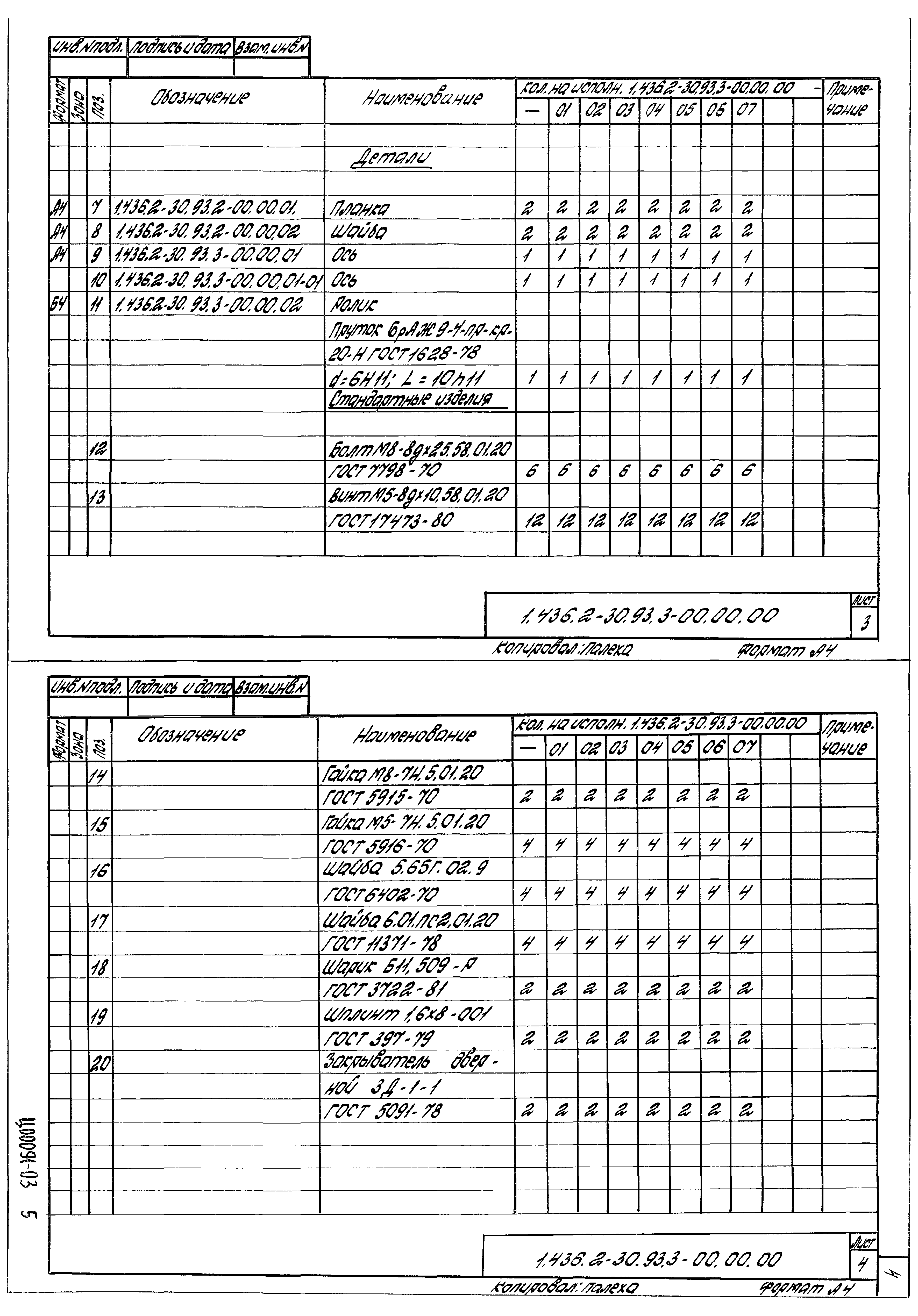 Серия 1.436.2-30.93