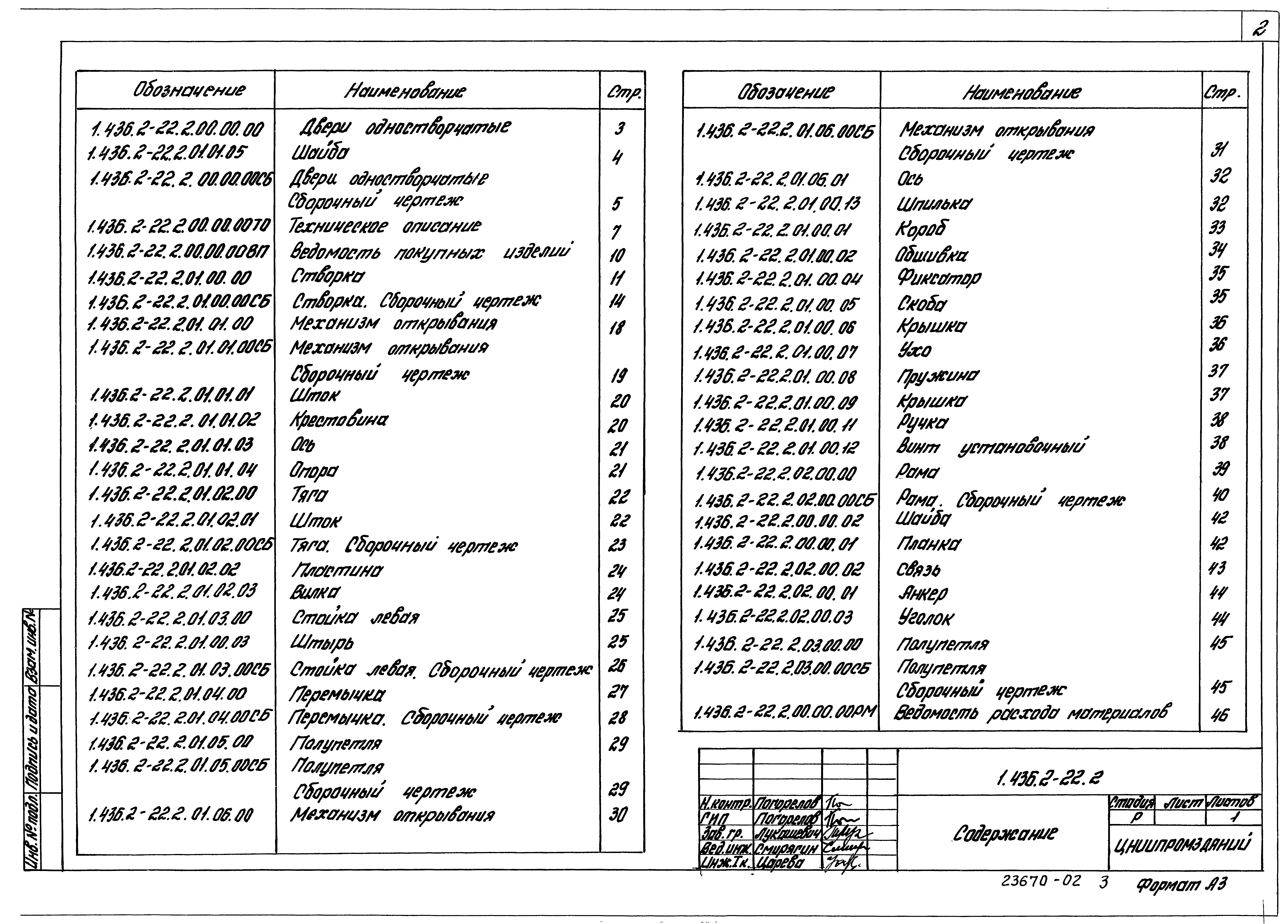 Серия 1.436.2-22