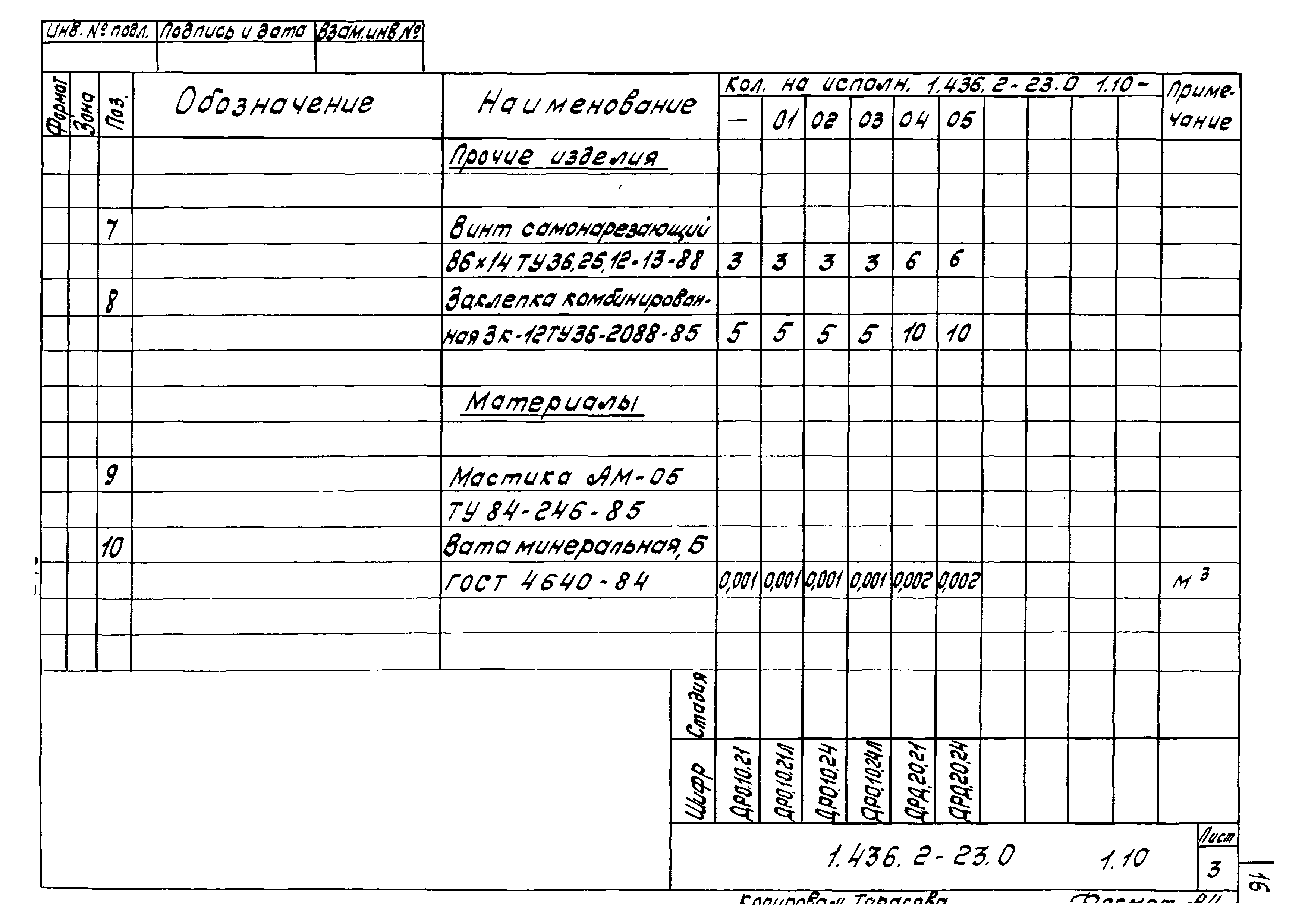 Серия 1.436.2-23