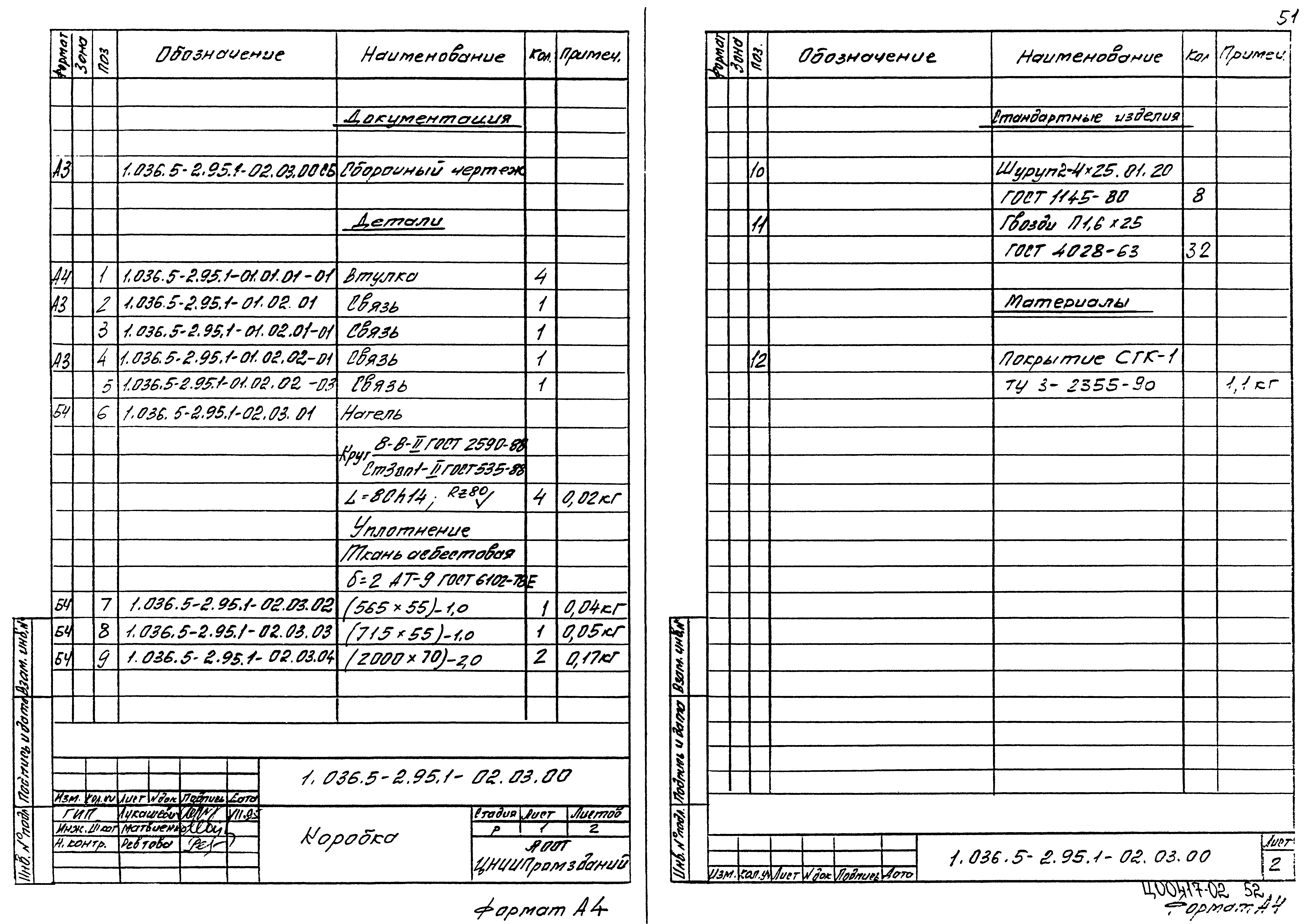 Серия 1.036.5-2.95