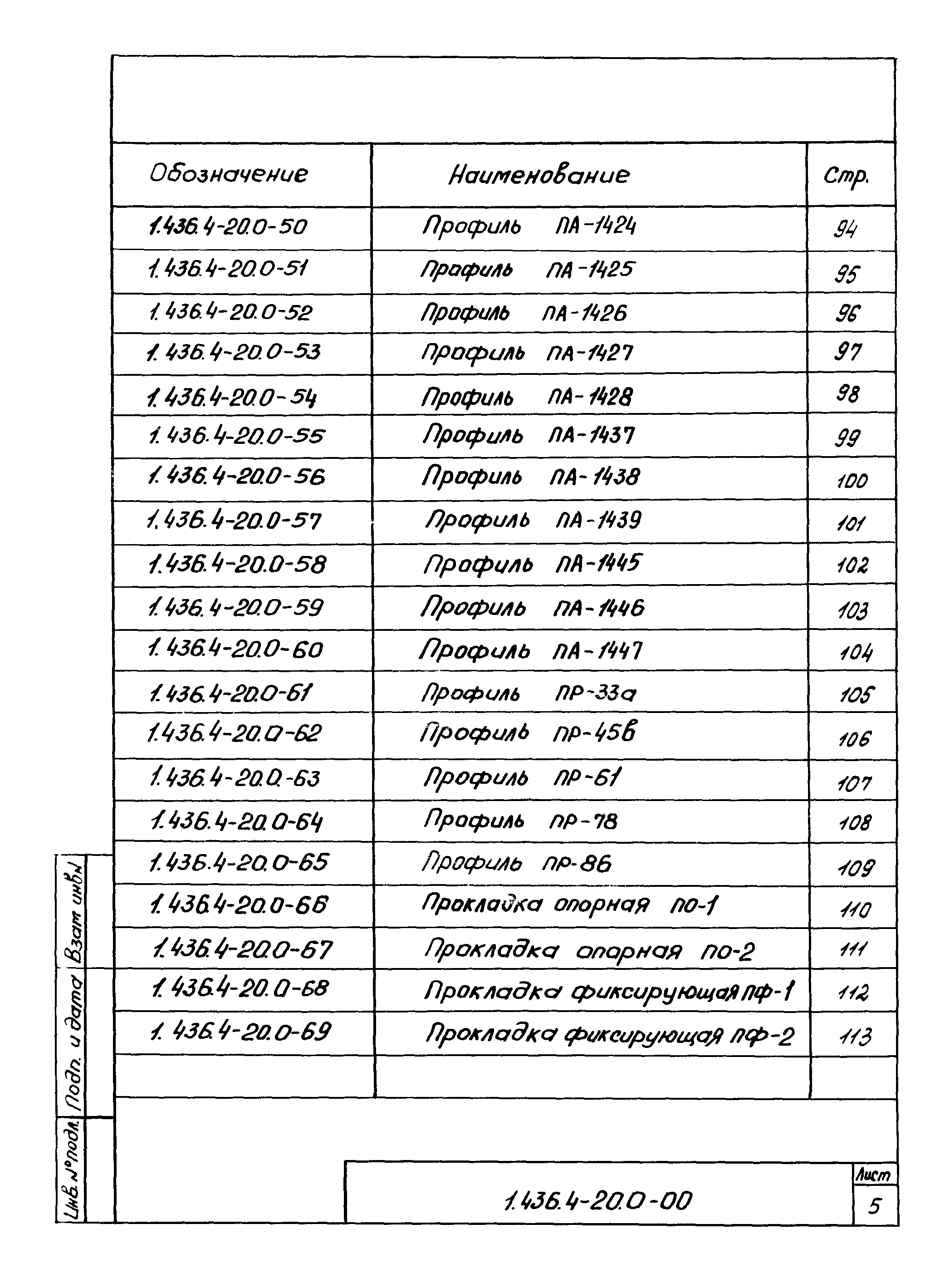 Серия 1.436.4-20