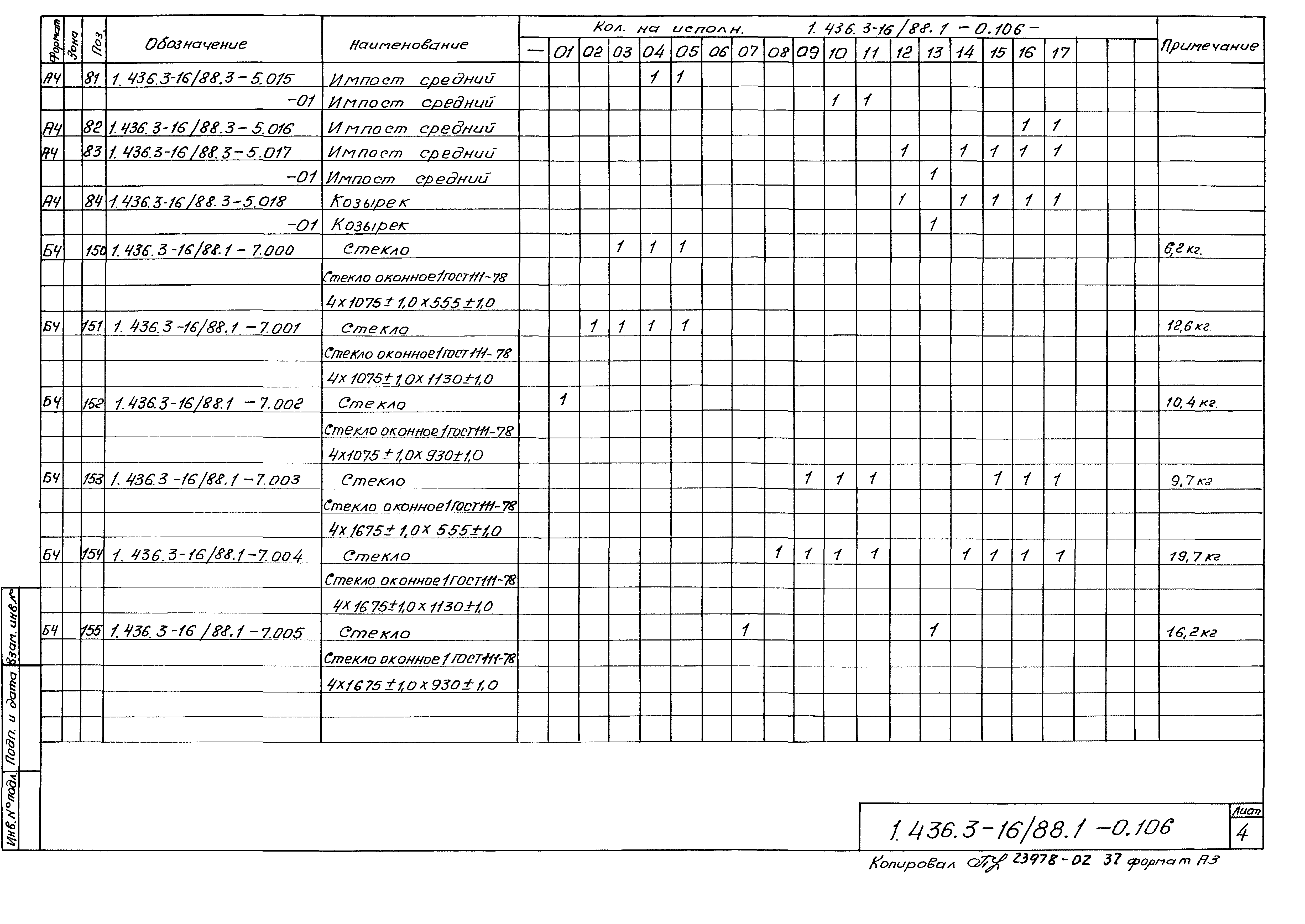 Серия 1.436.3-16/88