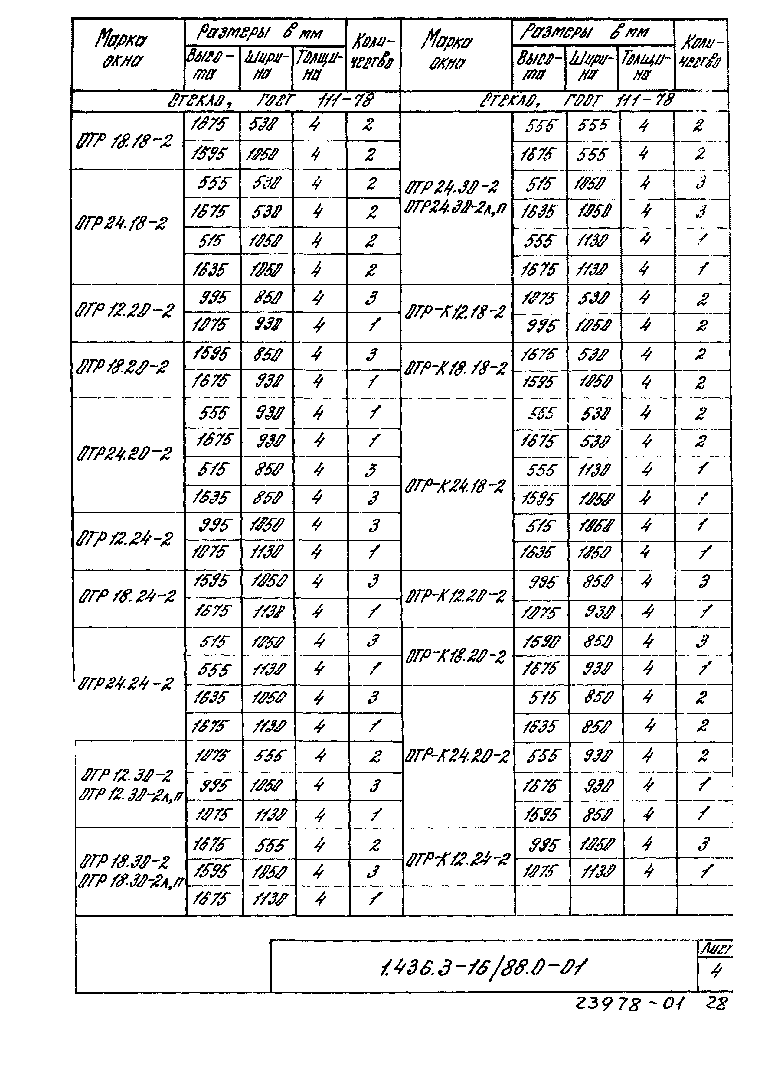 Серия 1.436.3-16/88