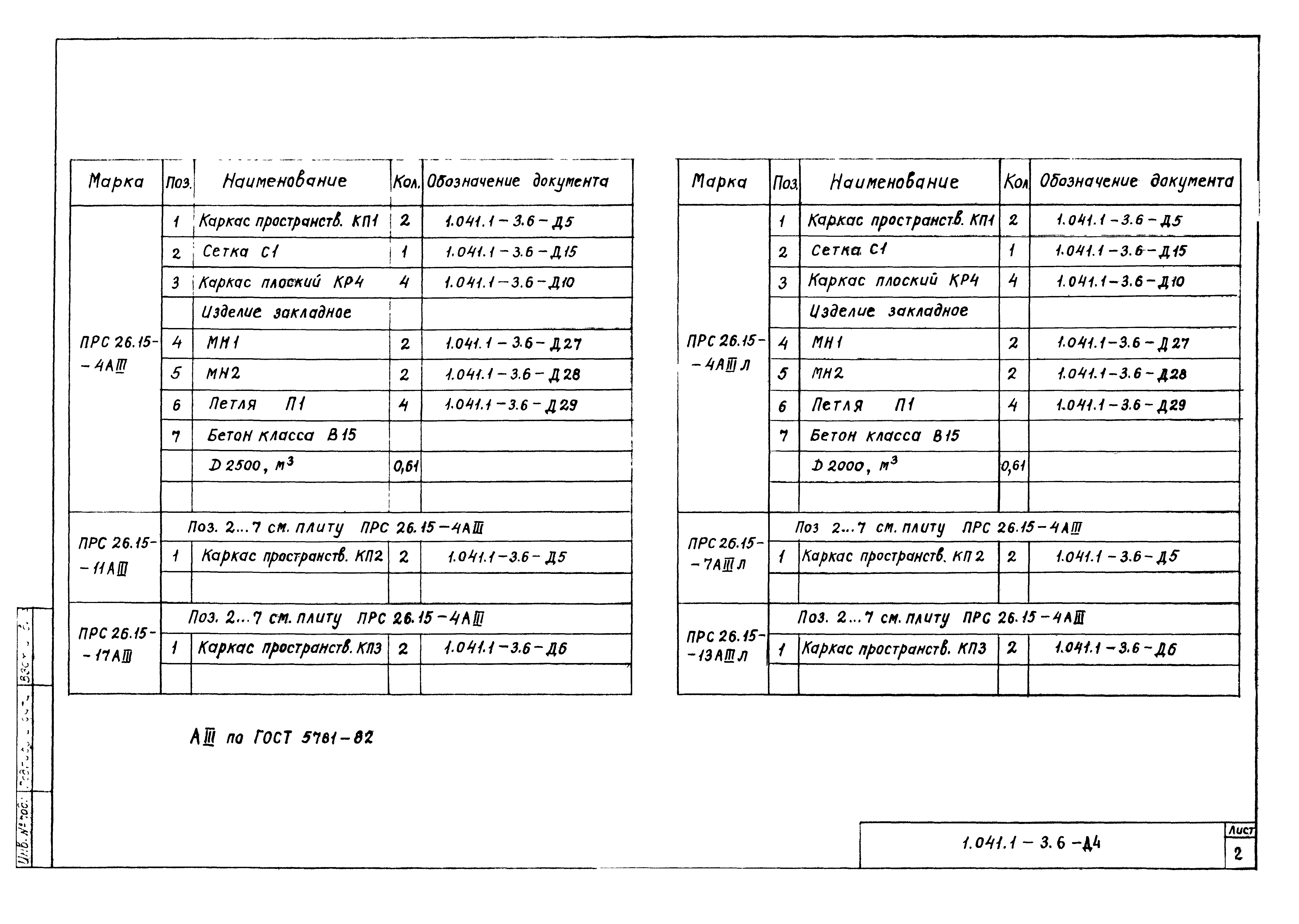 Серия 1.041.1-3