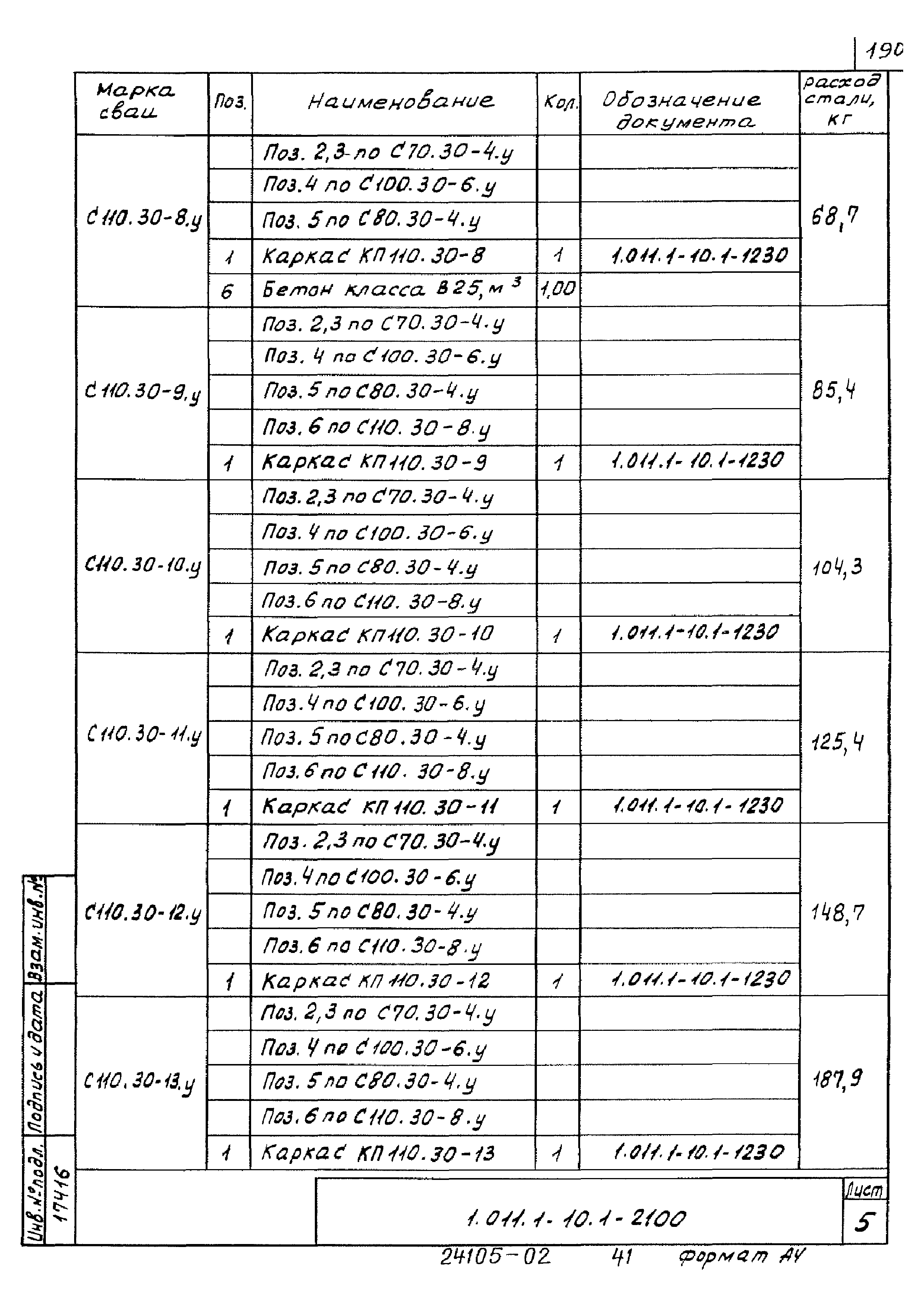 Серия 1.011.1-10