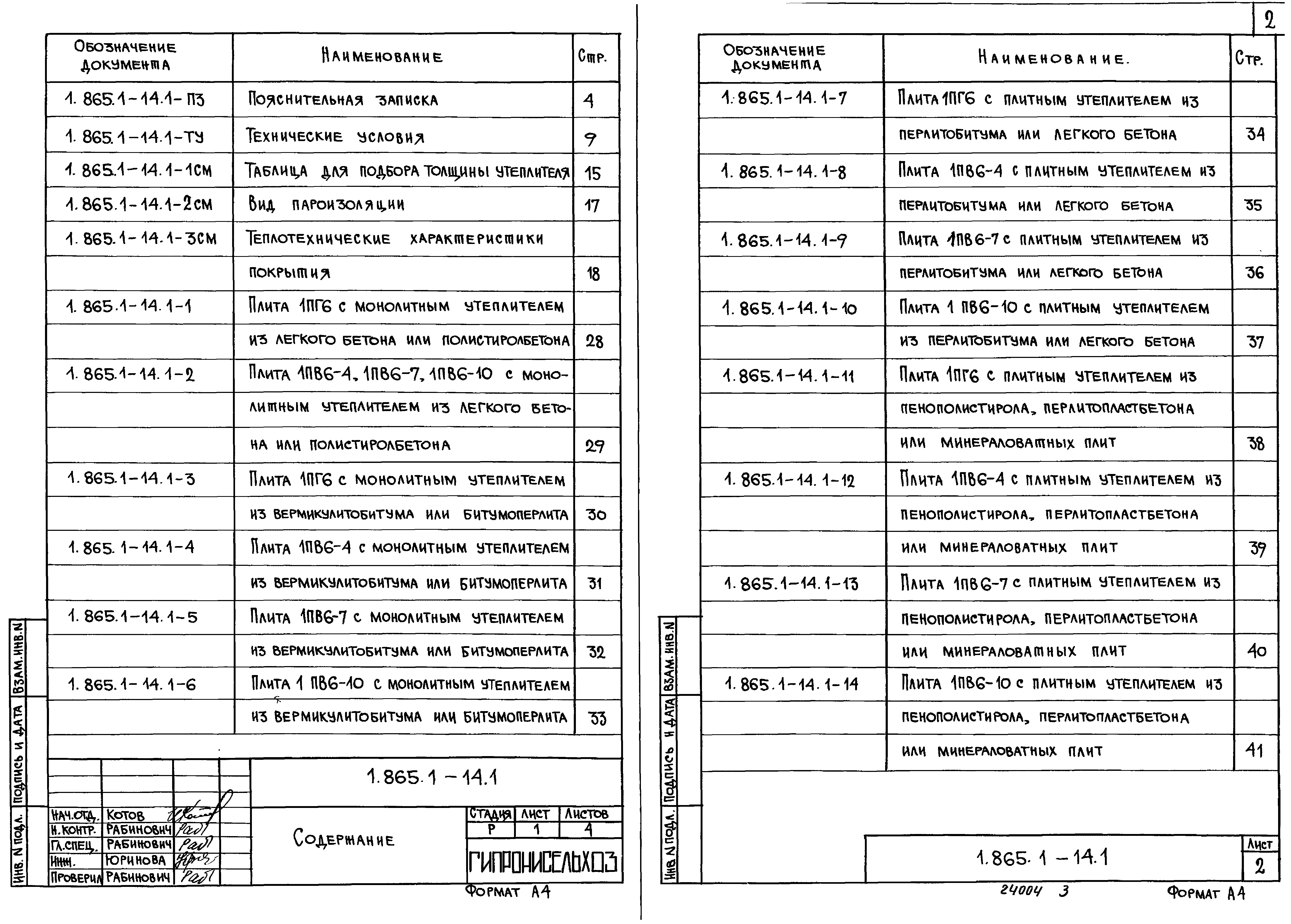 Серия 1.865.1-14