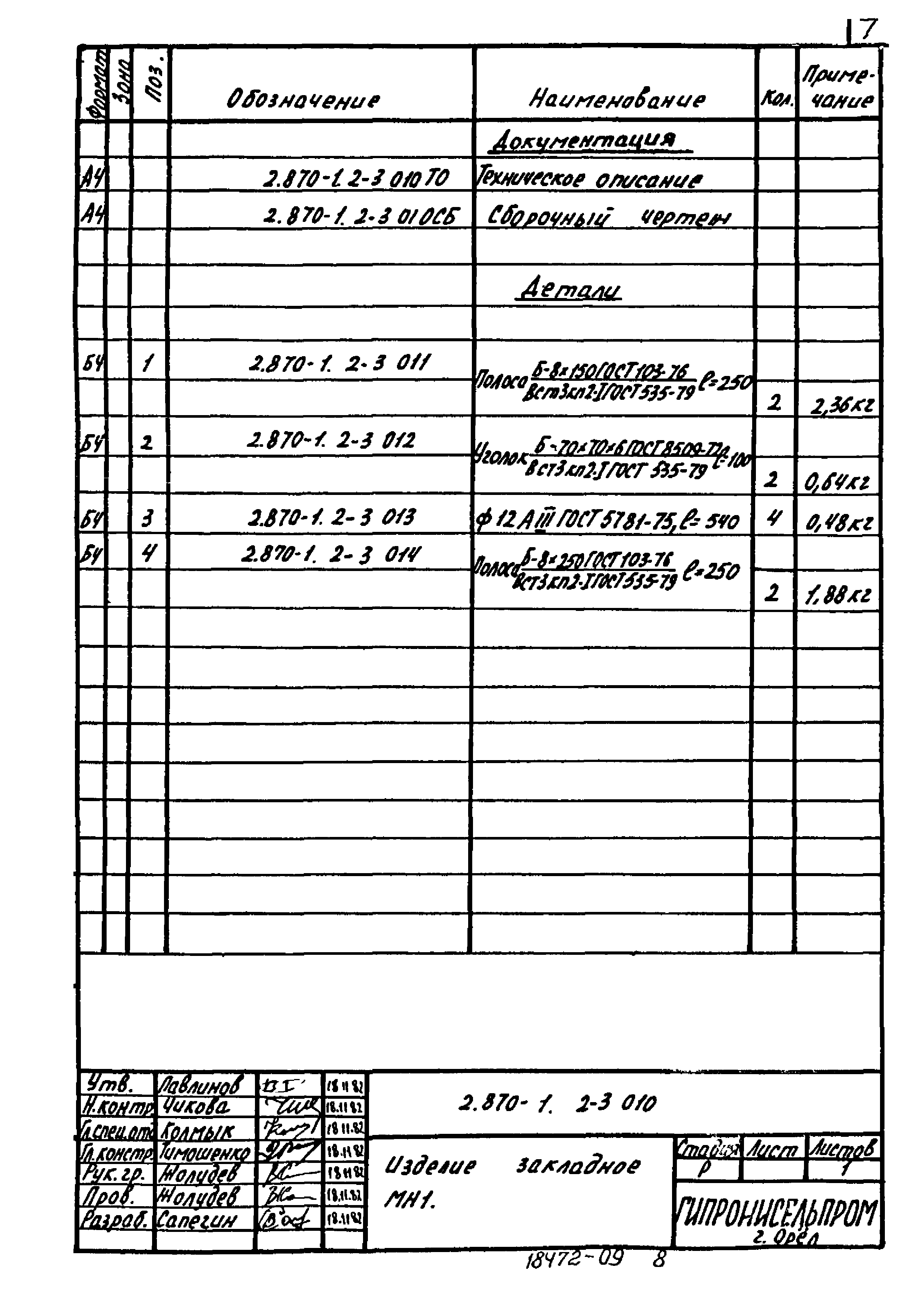 Серия 2.870-1