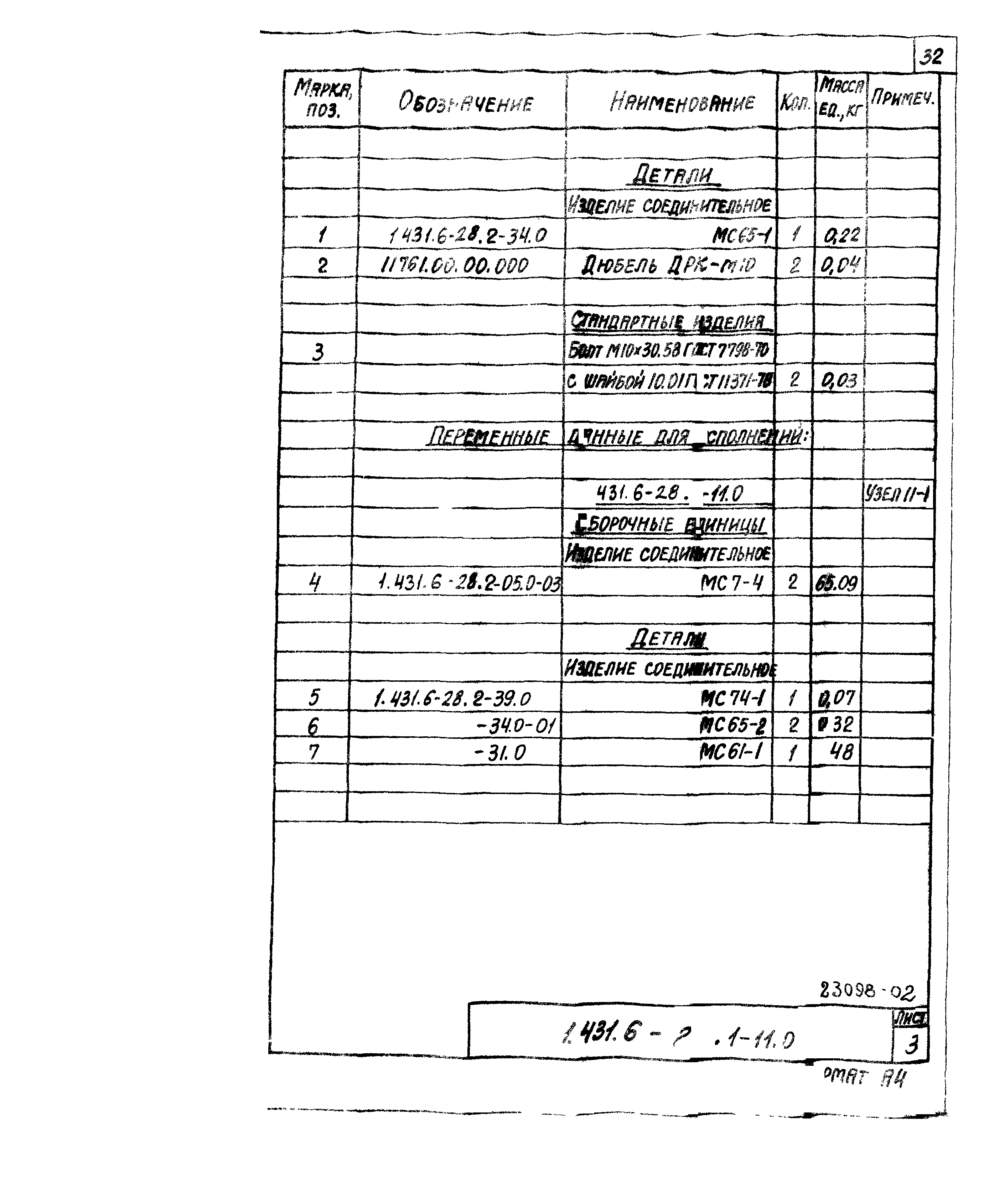 Серия 1.431.6-28