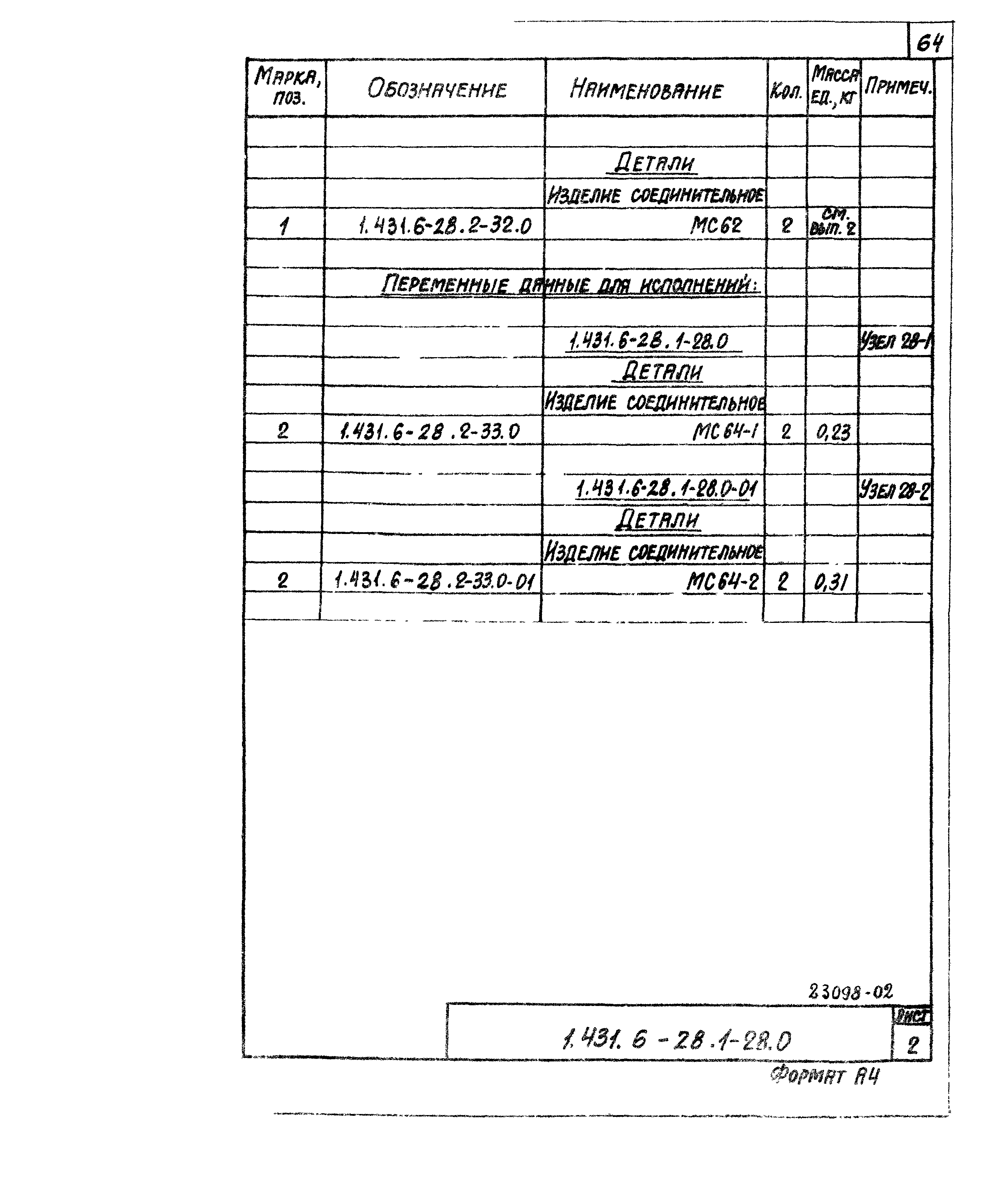 Серия 1.431.6-28