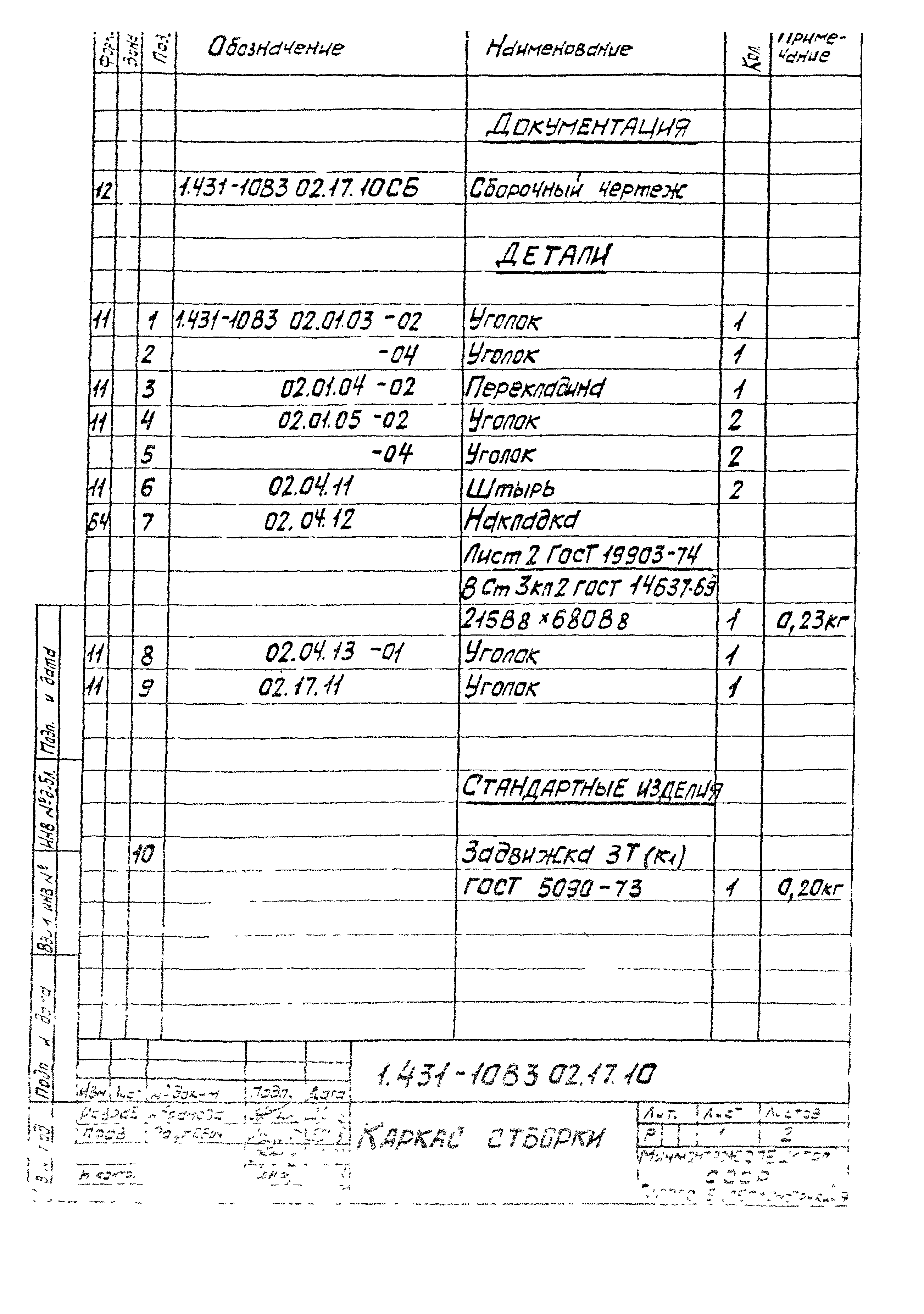 Серия 1.431-10