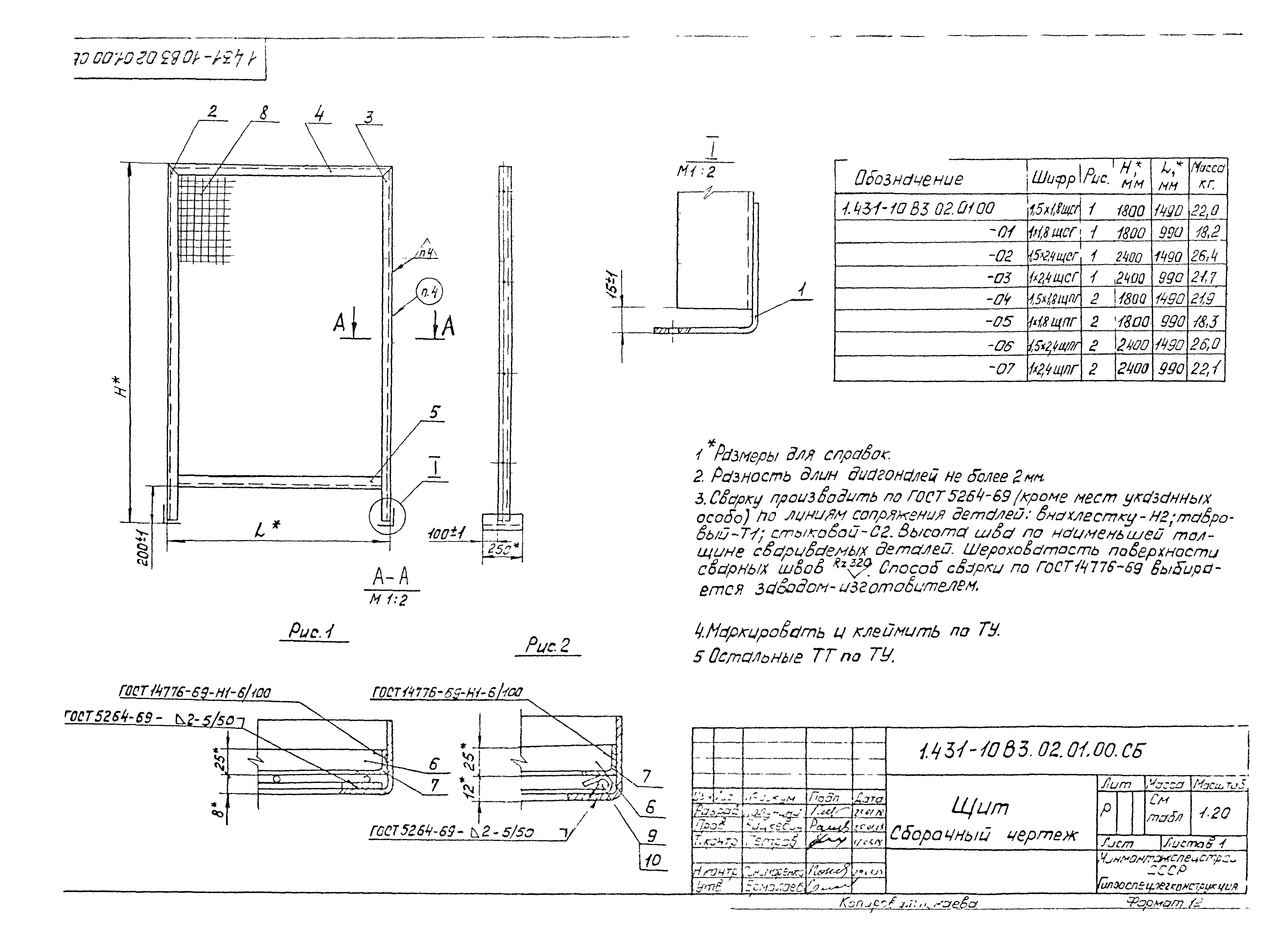 Серия 1.431-10