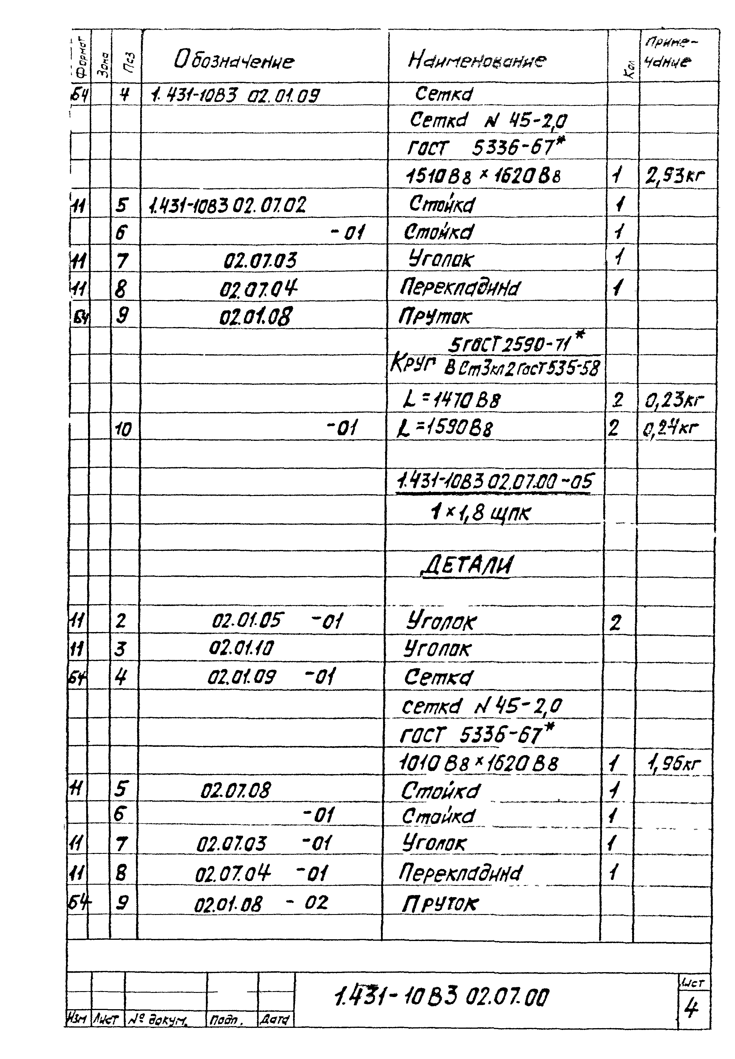 Серия 1.431-10