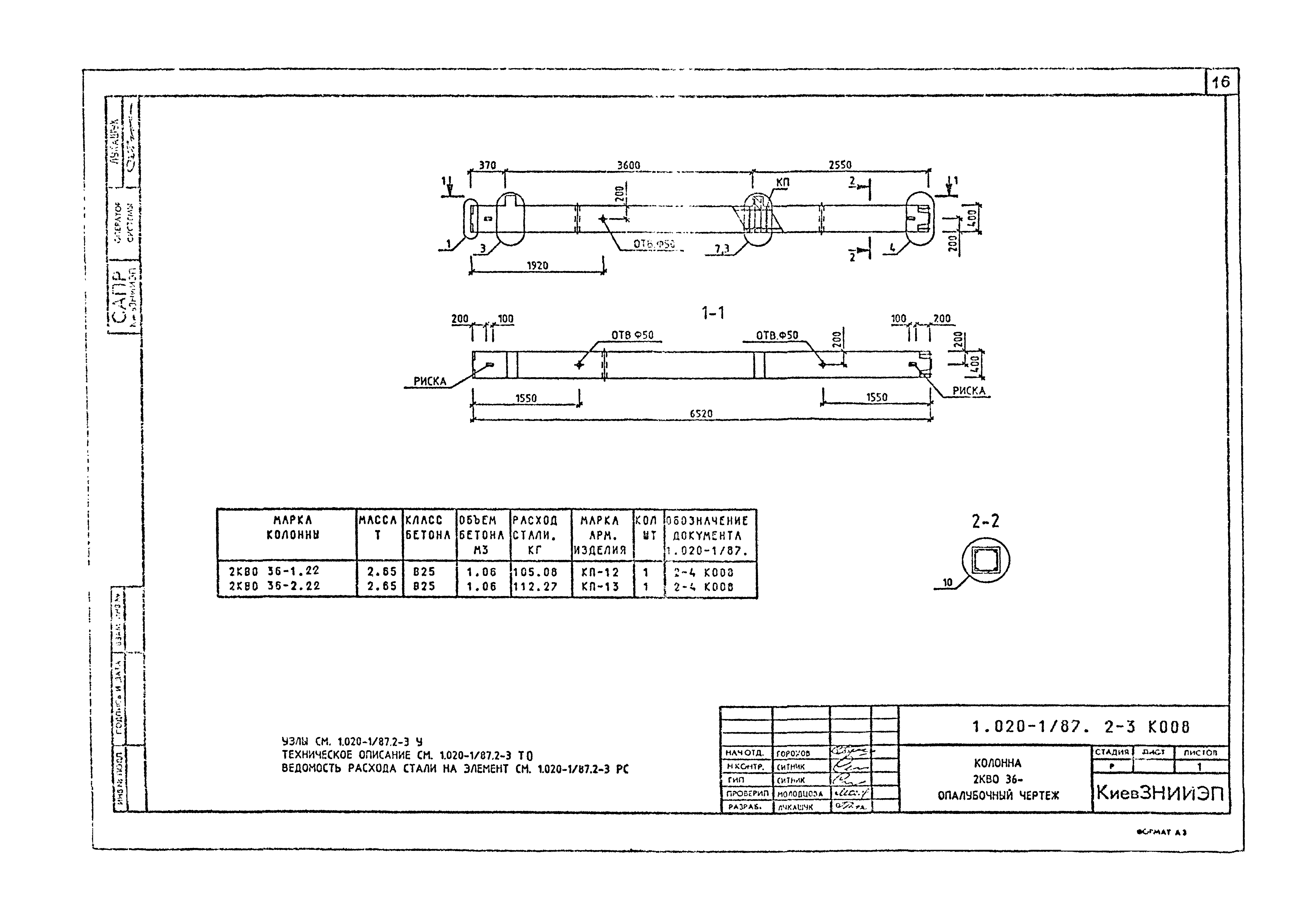 Серия 1.020-1/87