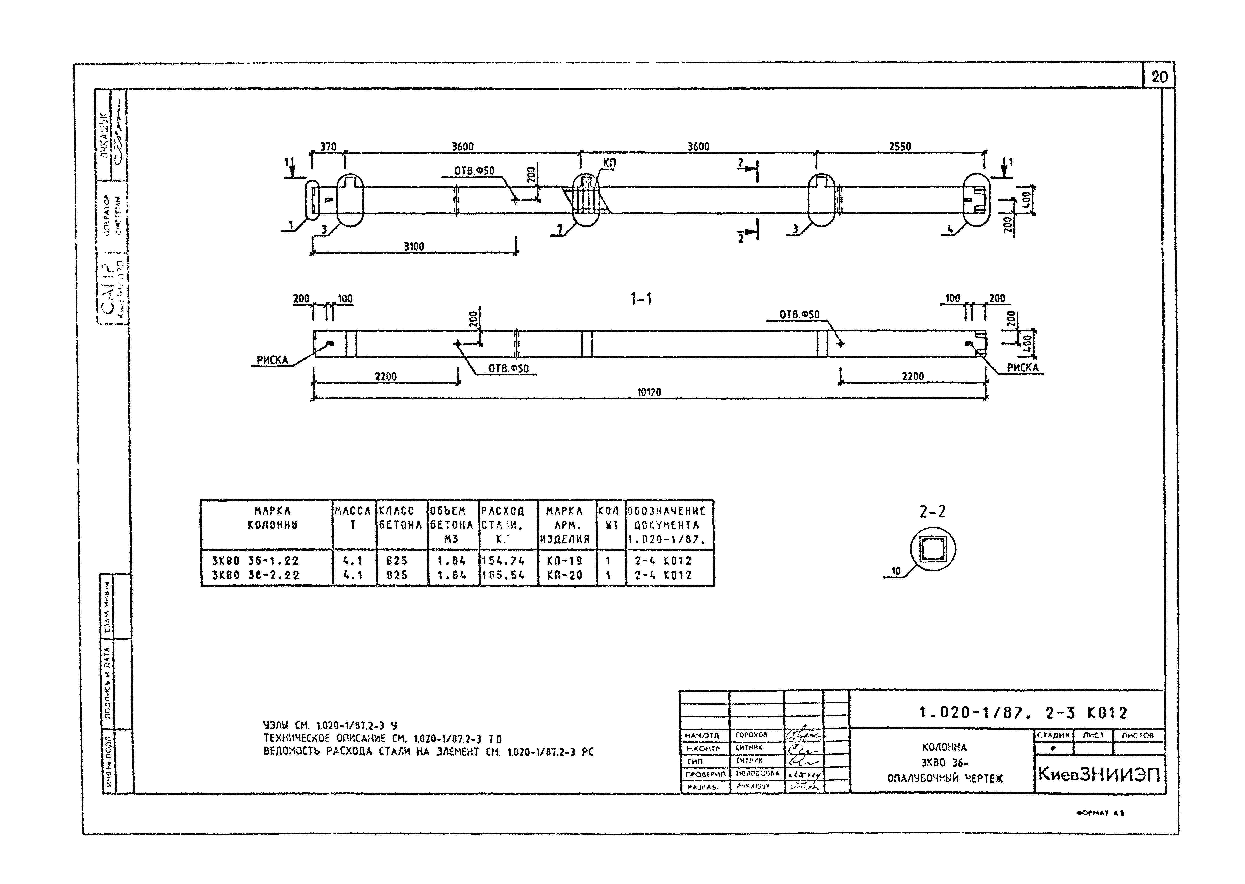 Серия 1.020-1/87