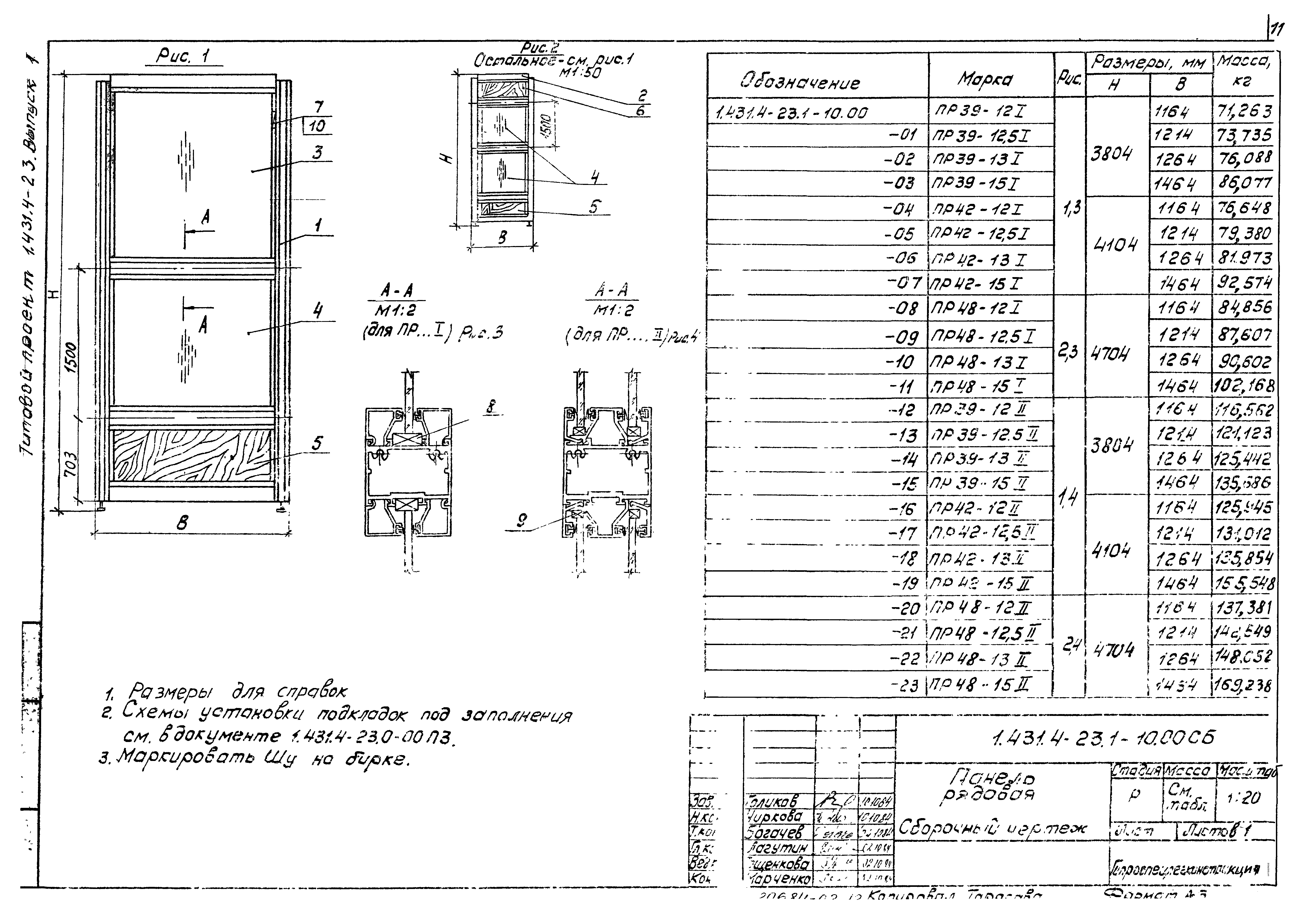 Серия 1.431.4-23