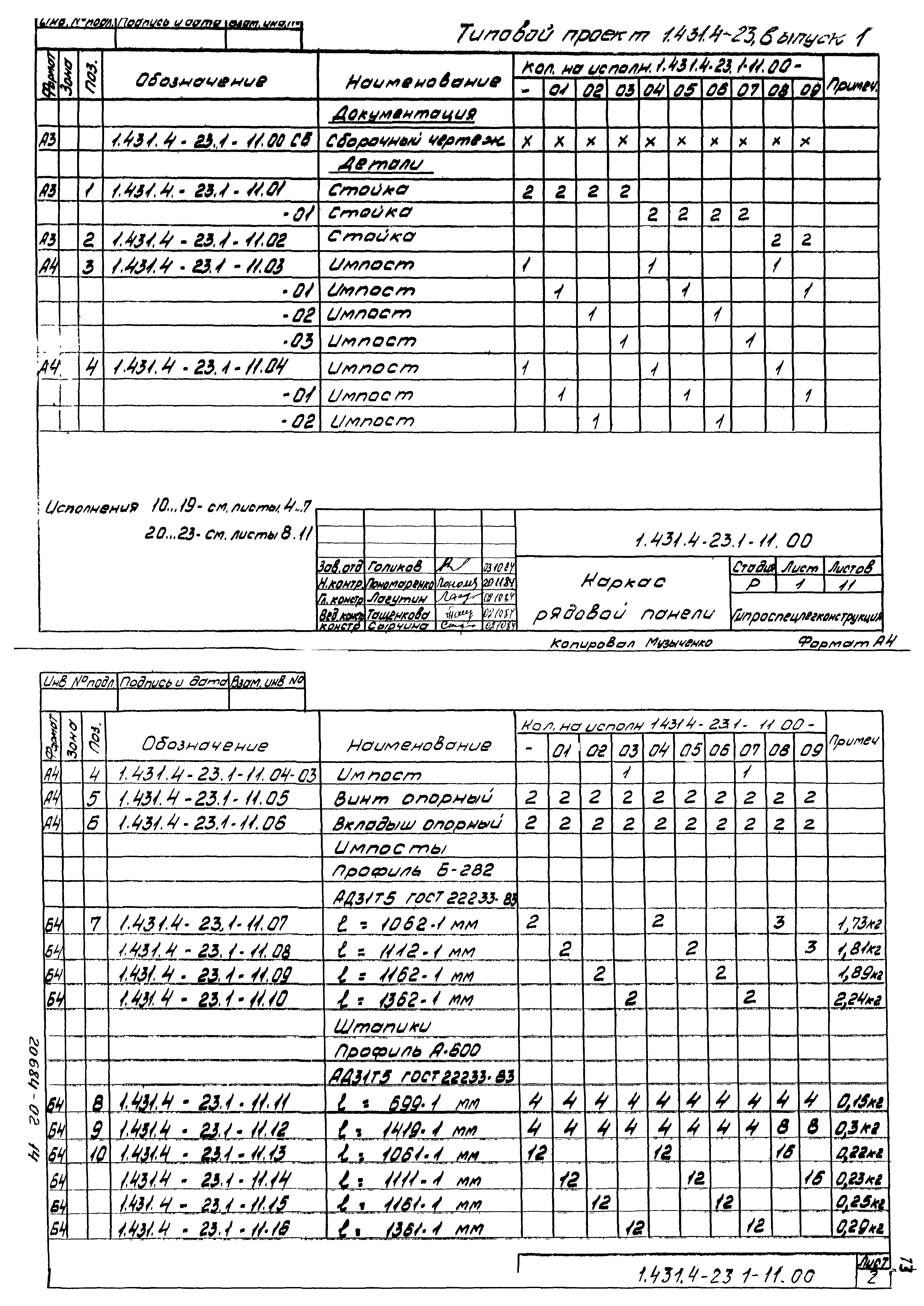 Серия 1.431.4-23