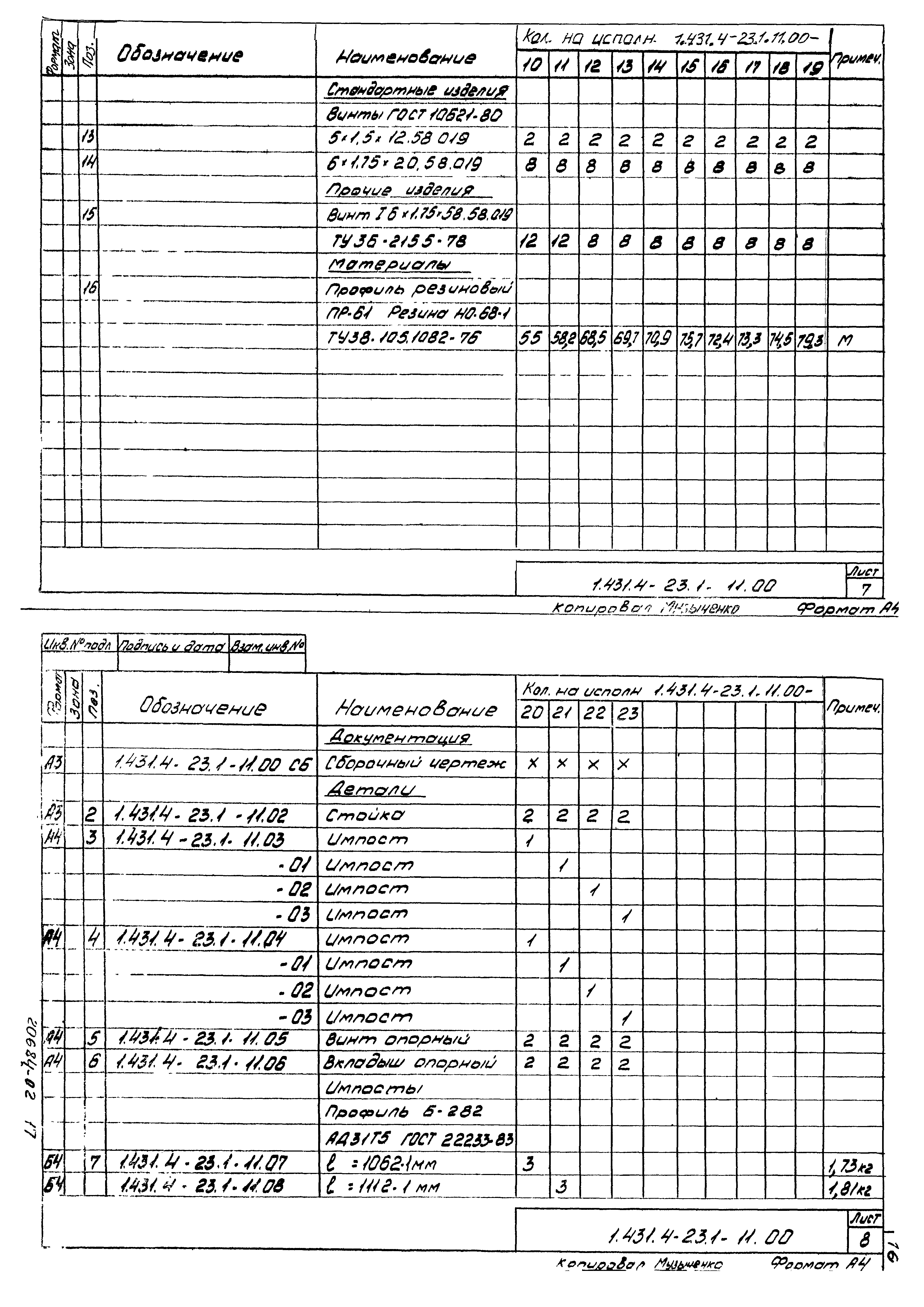 Серия 1.431.4-23