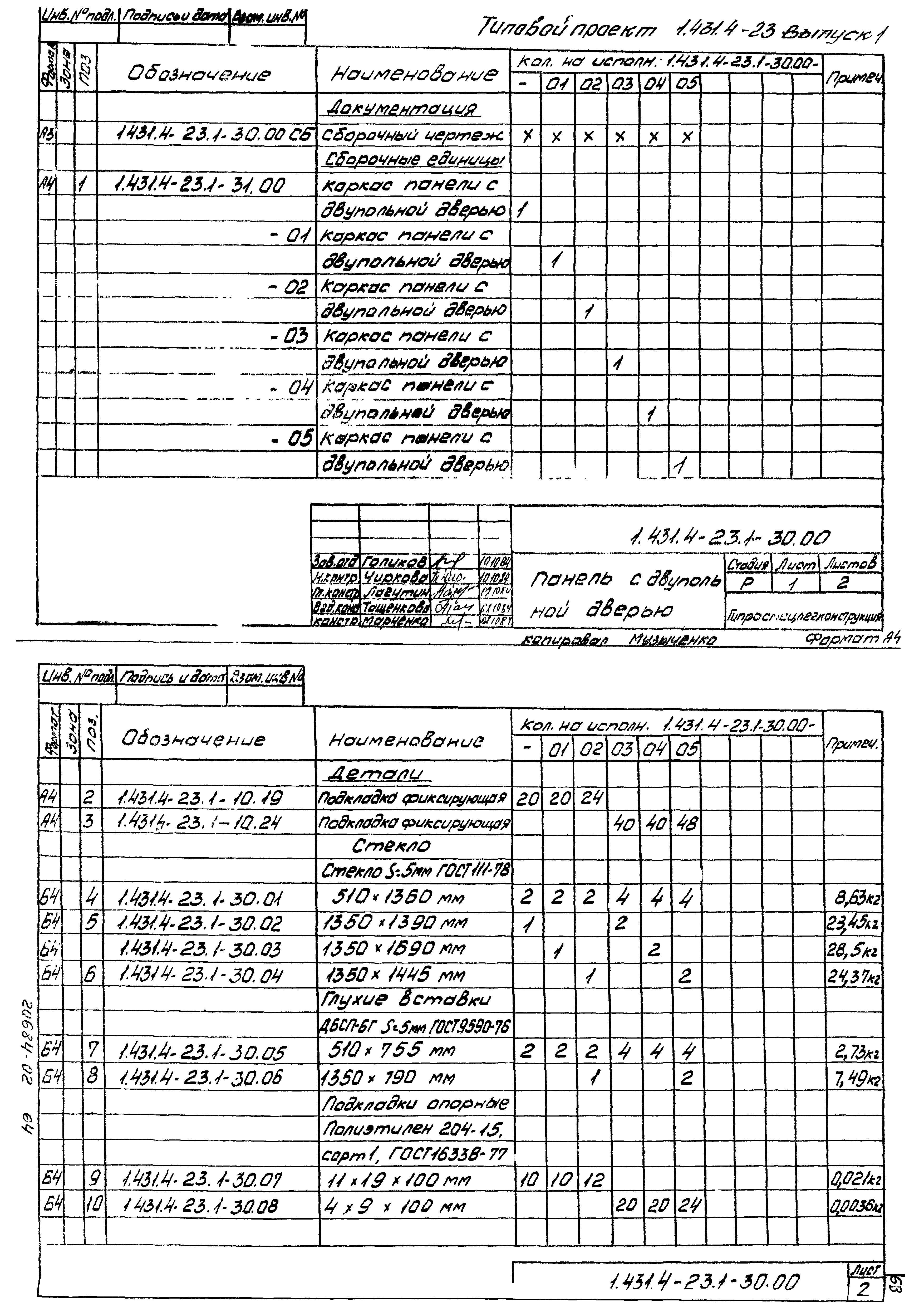 Серия 1.431.4-23