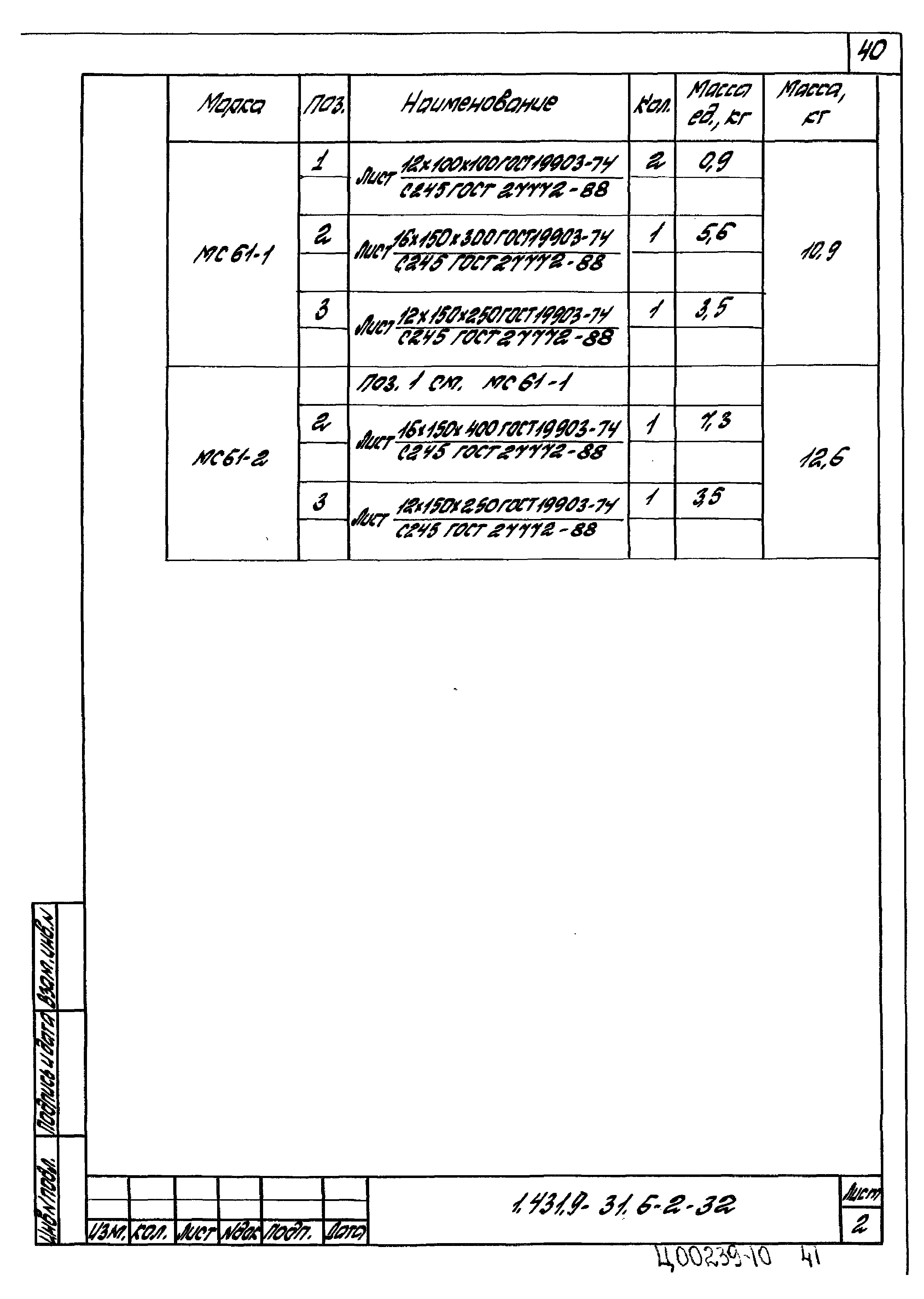 Серия 1.431.9-31