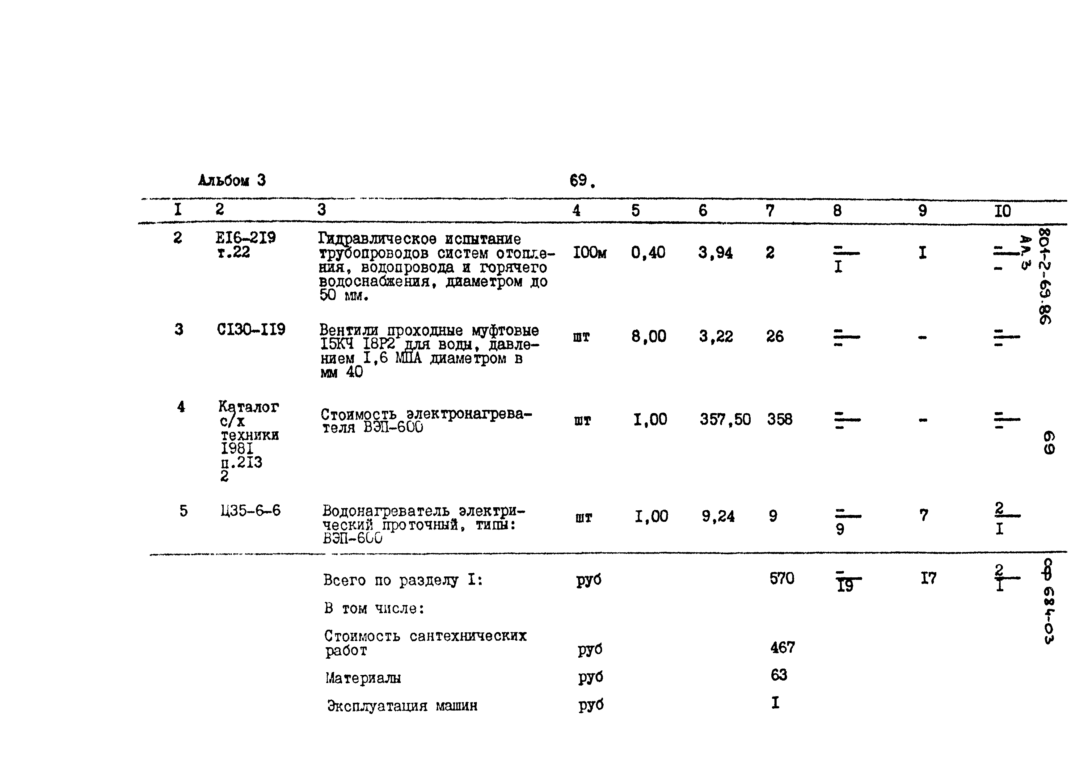 Типовой проект 801-2-69.86