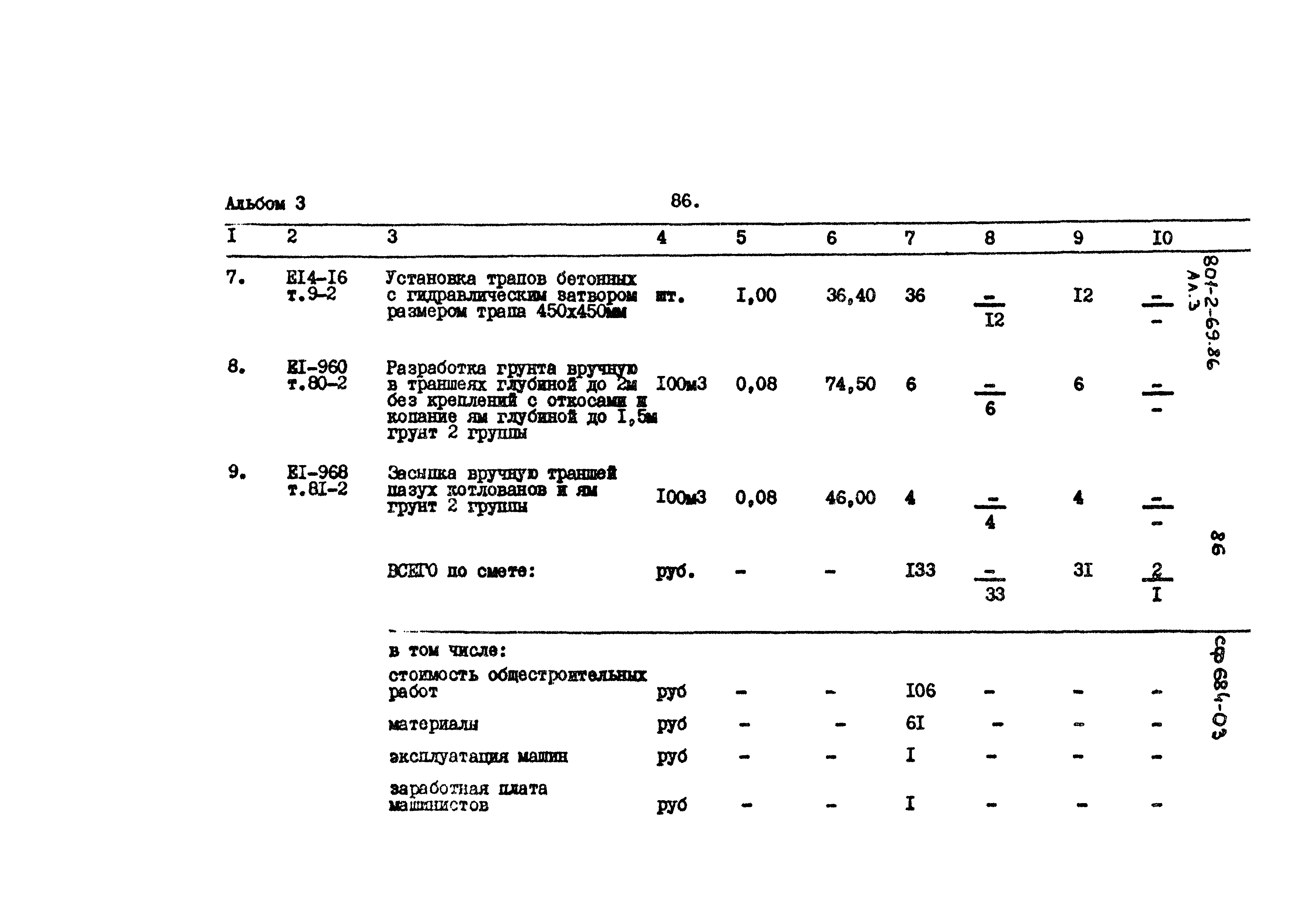 Типовой проект 801-2-69.86