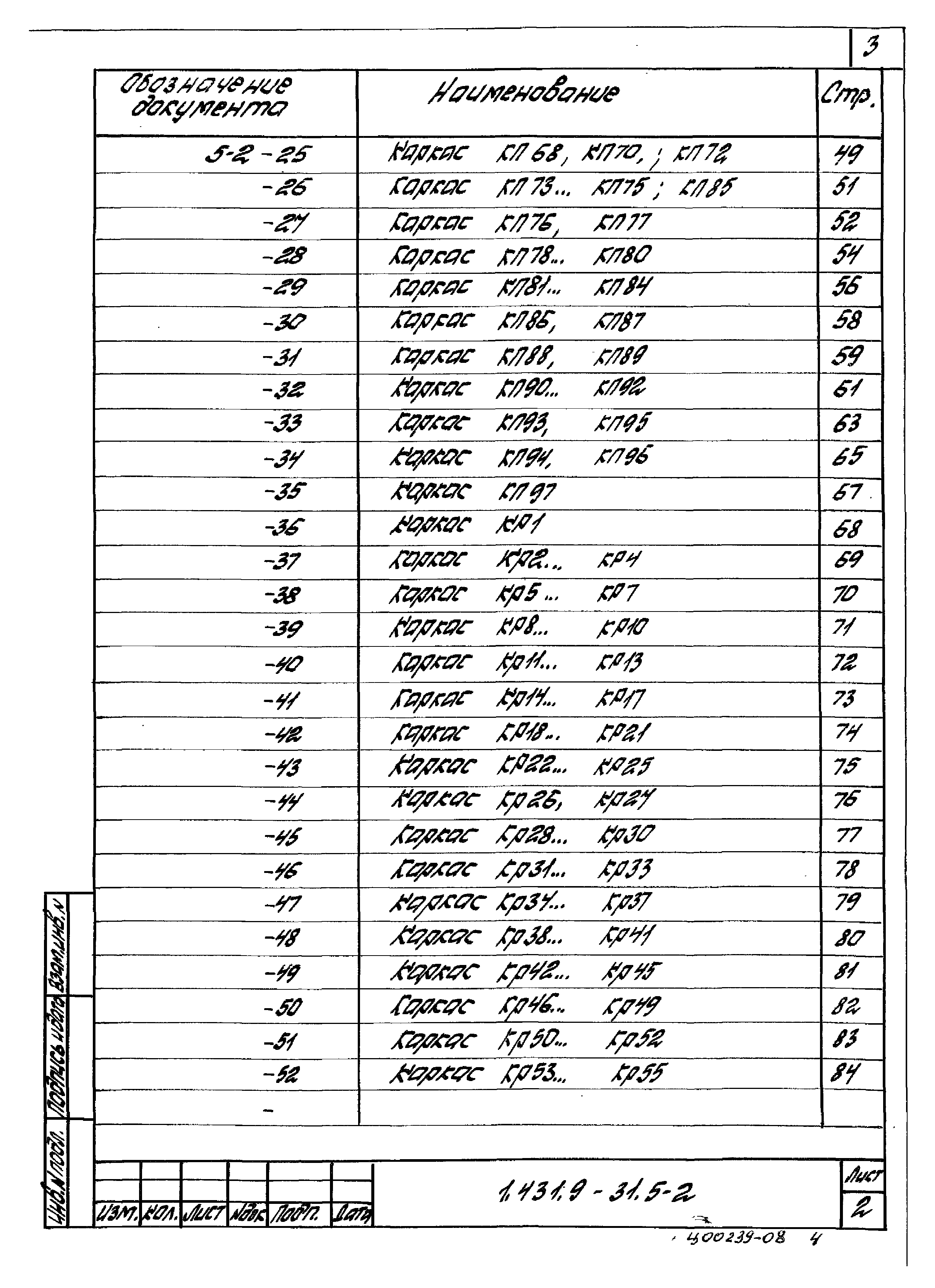 Серия 1.431.9-31