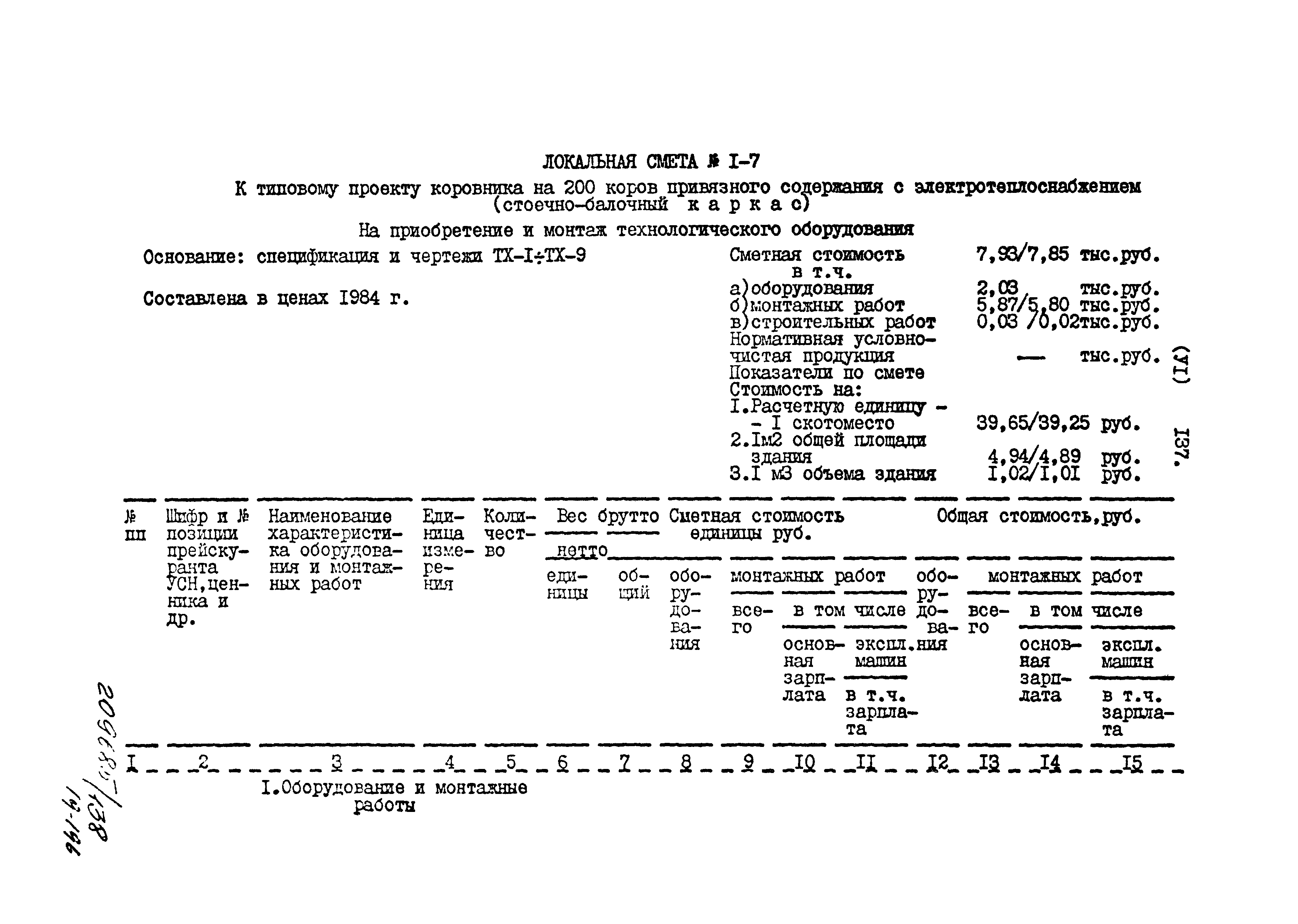 Типовой проект 801-2-85.12.87