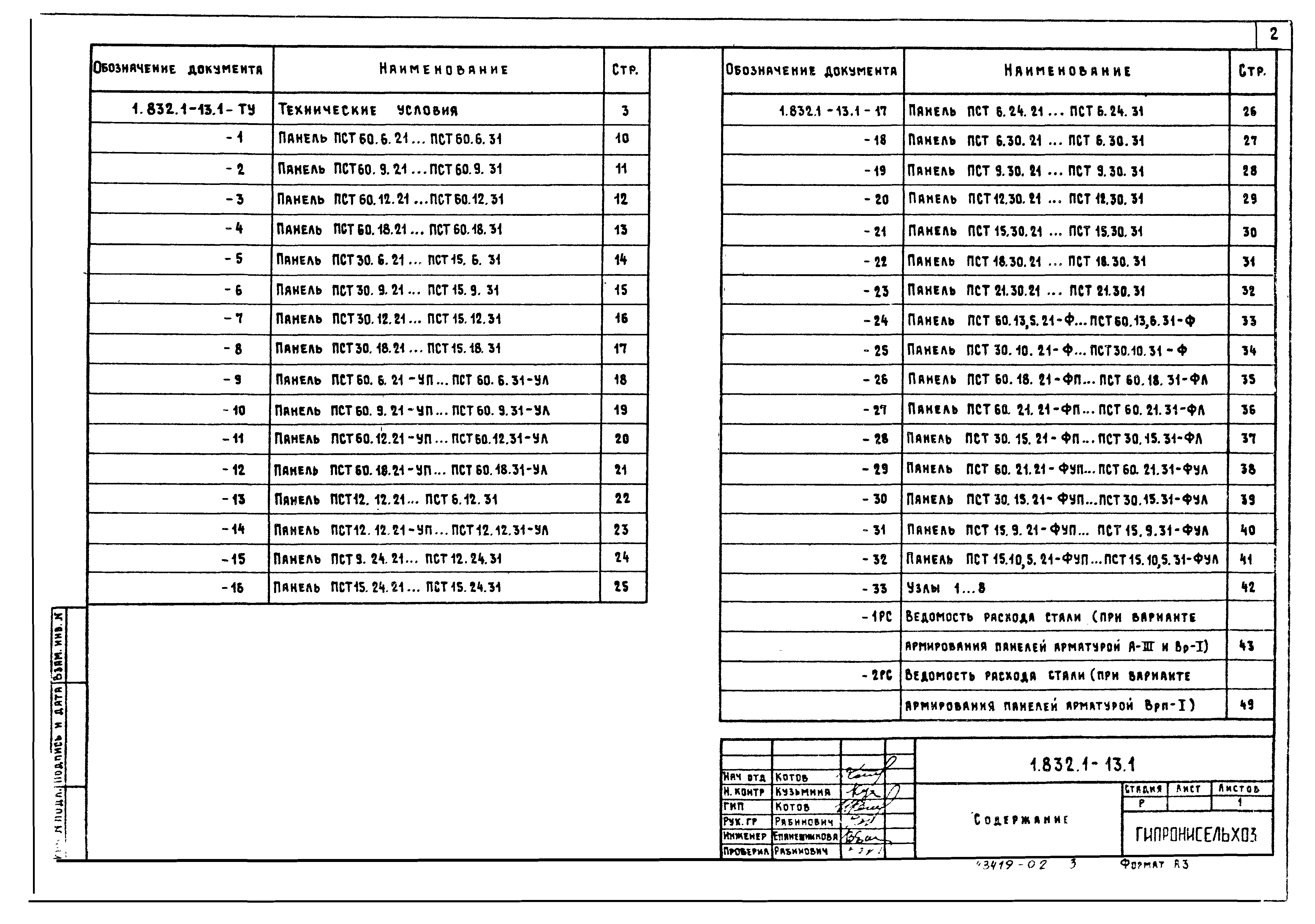 Серия 1.832.1-13