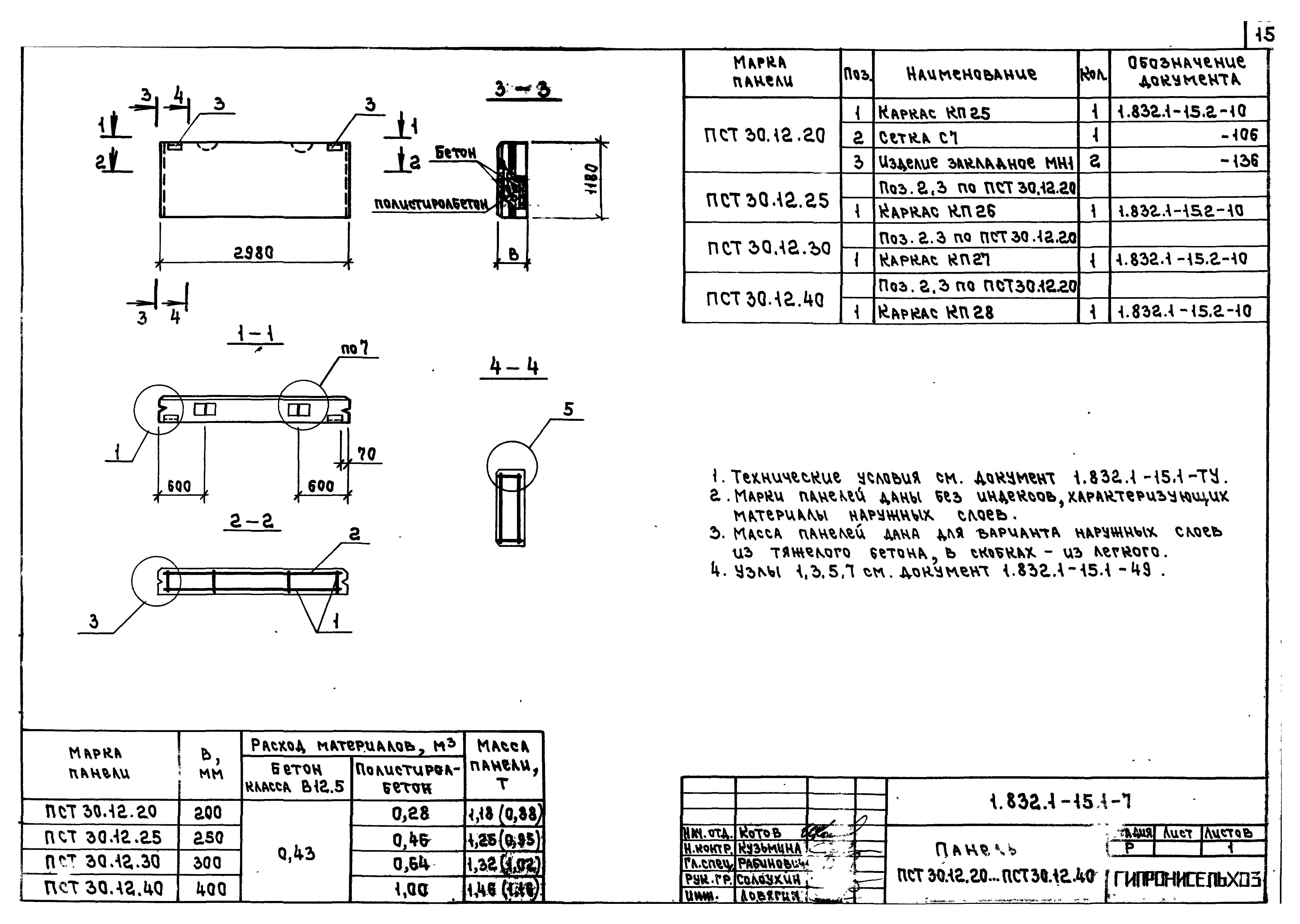 Серия 1.832.1-15