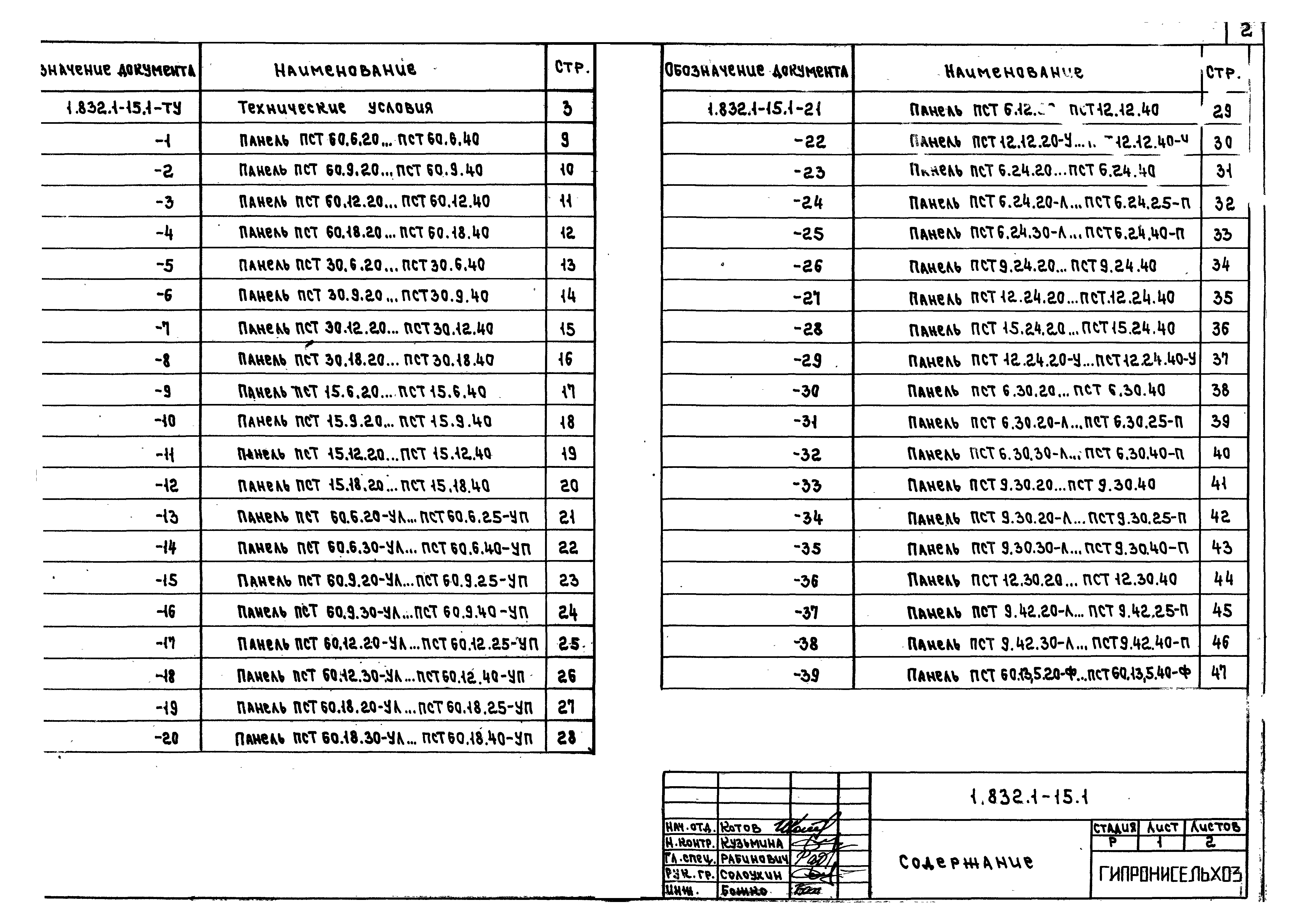 Серия 1.832.1-15