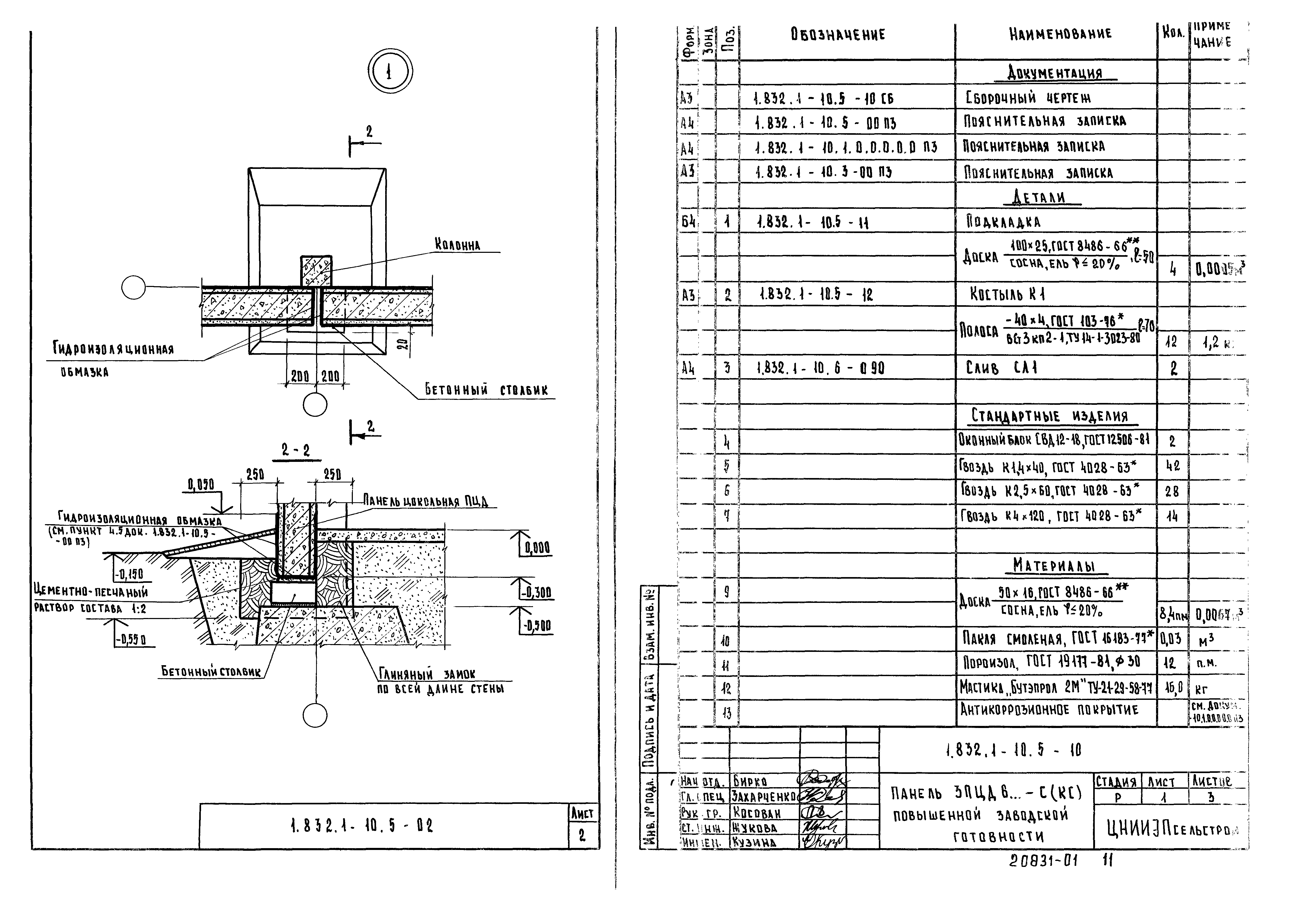 Серия 1.832.1-10