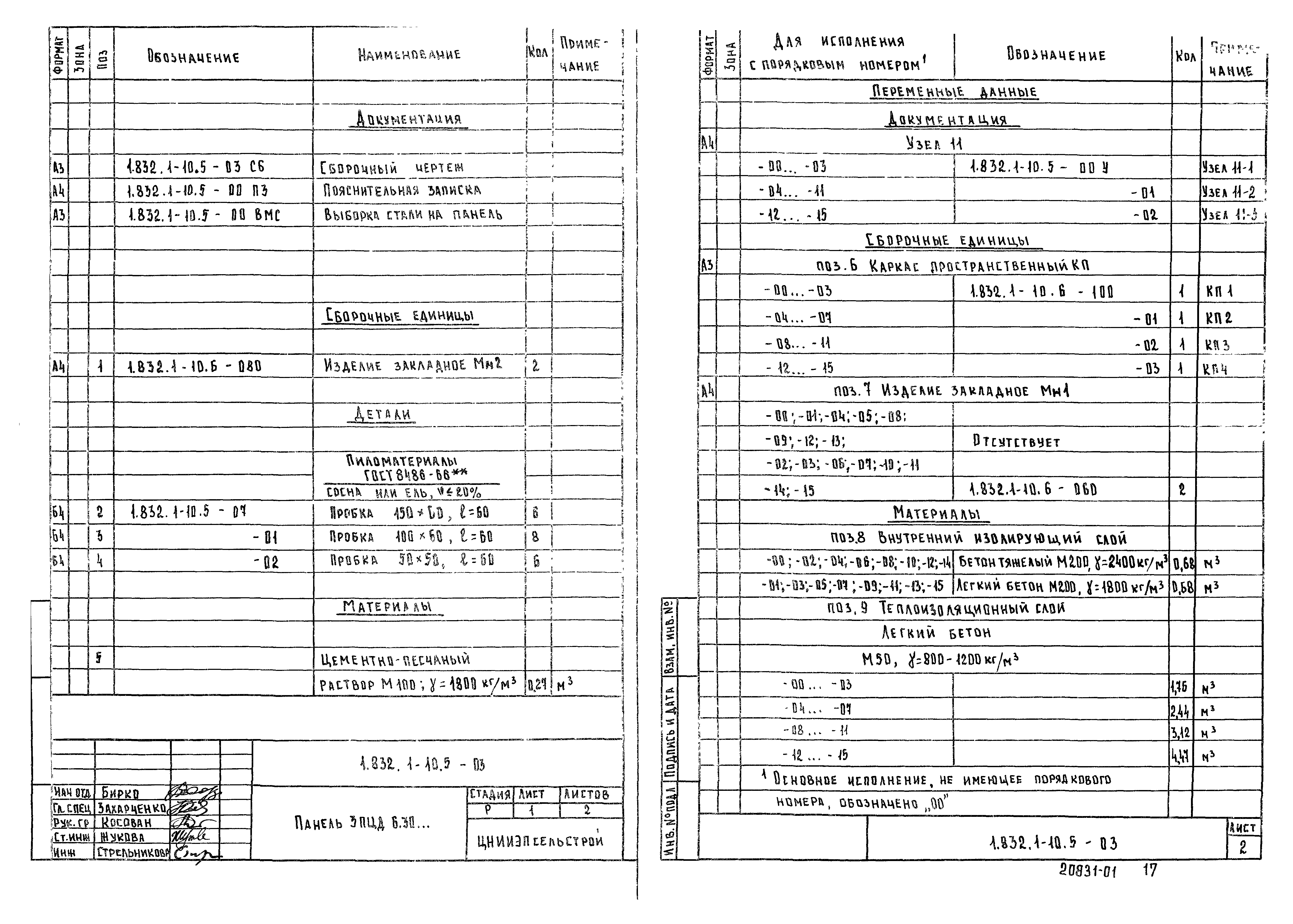 Серия 1.832.1-10