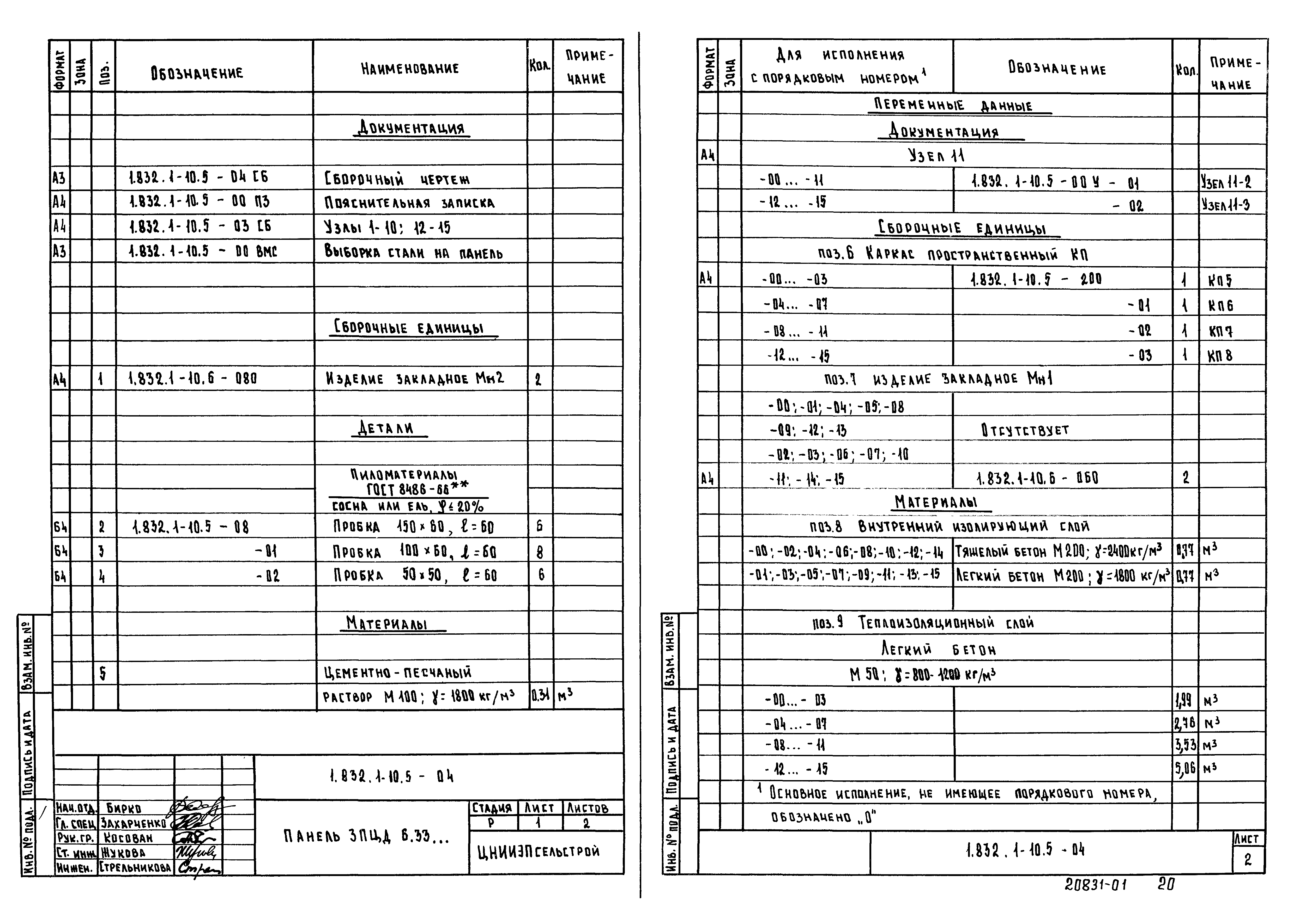 Серия 1.832.1-10