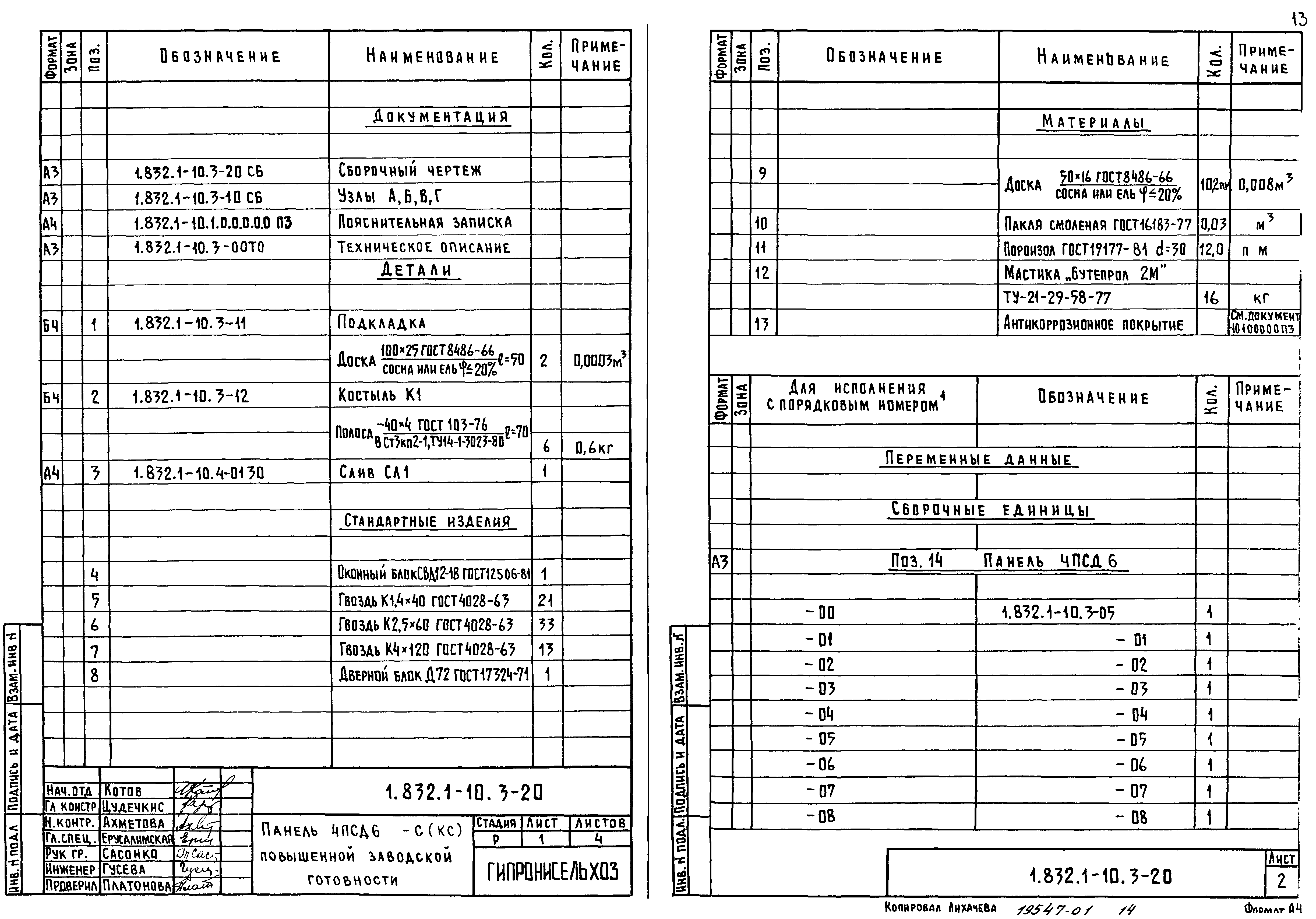 Серия 1.832.1-10