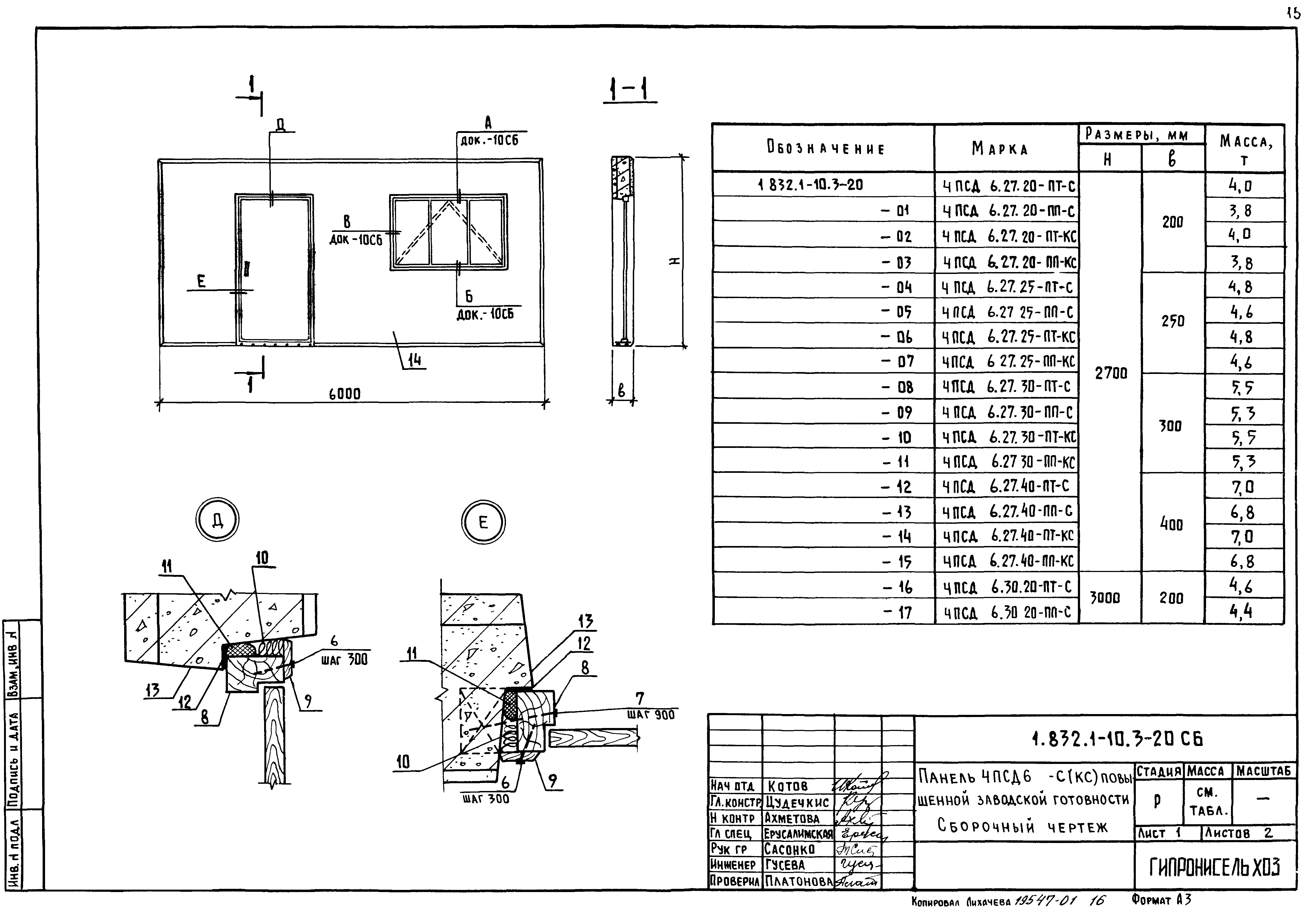 Серия 1.832.1-10