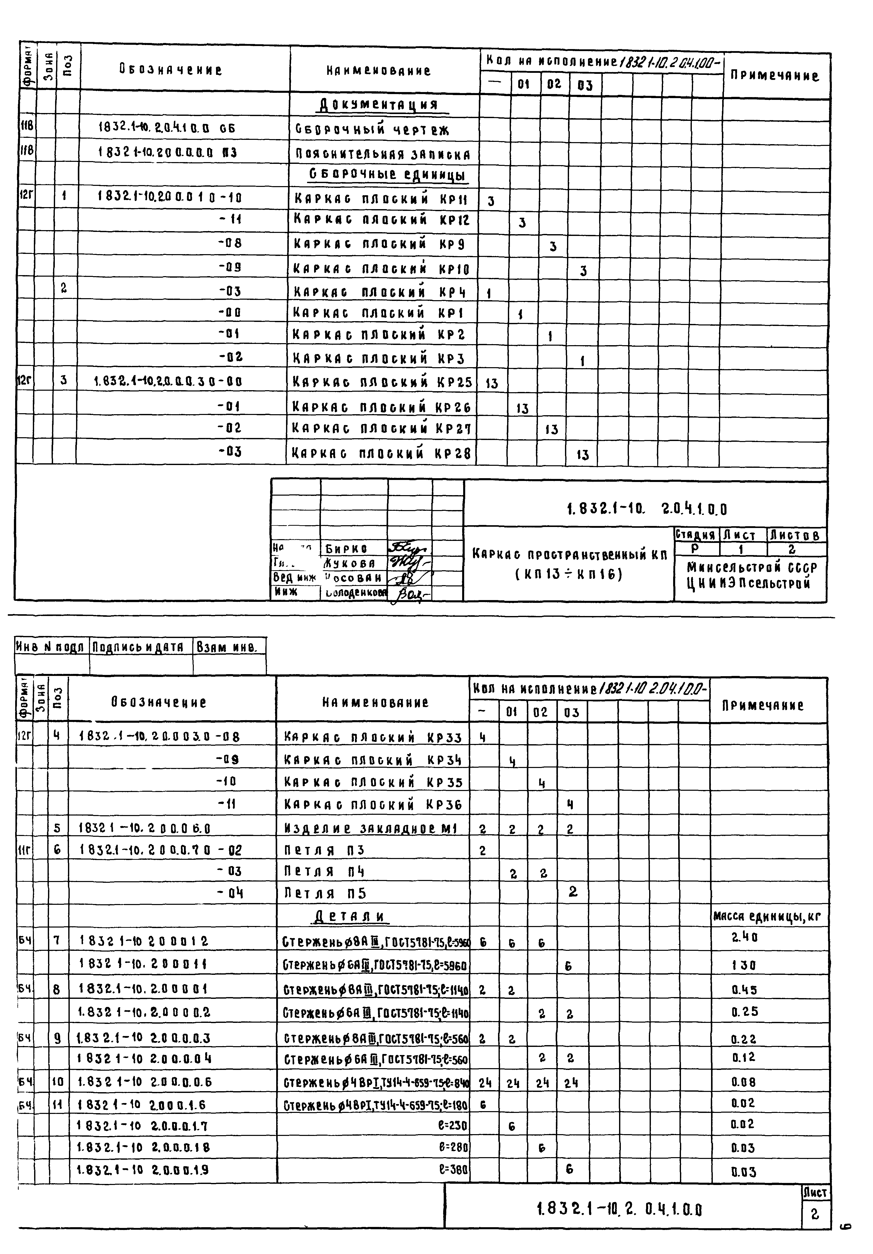 Серия 1.832.1-10