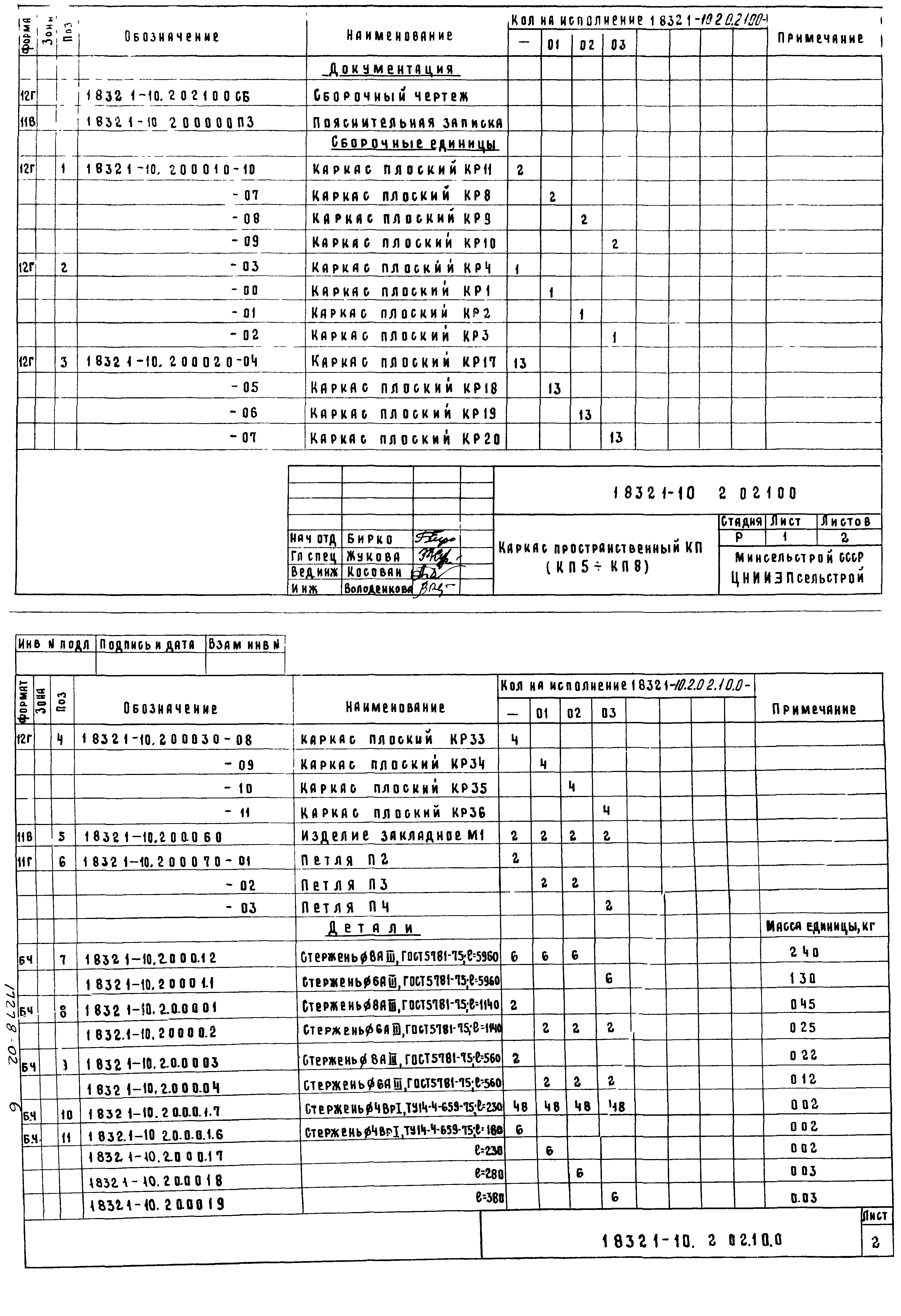 Серия 1.832.1-10