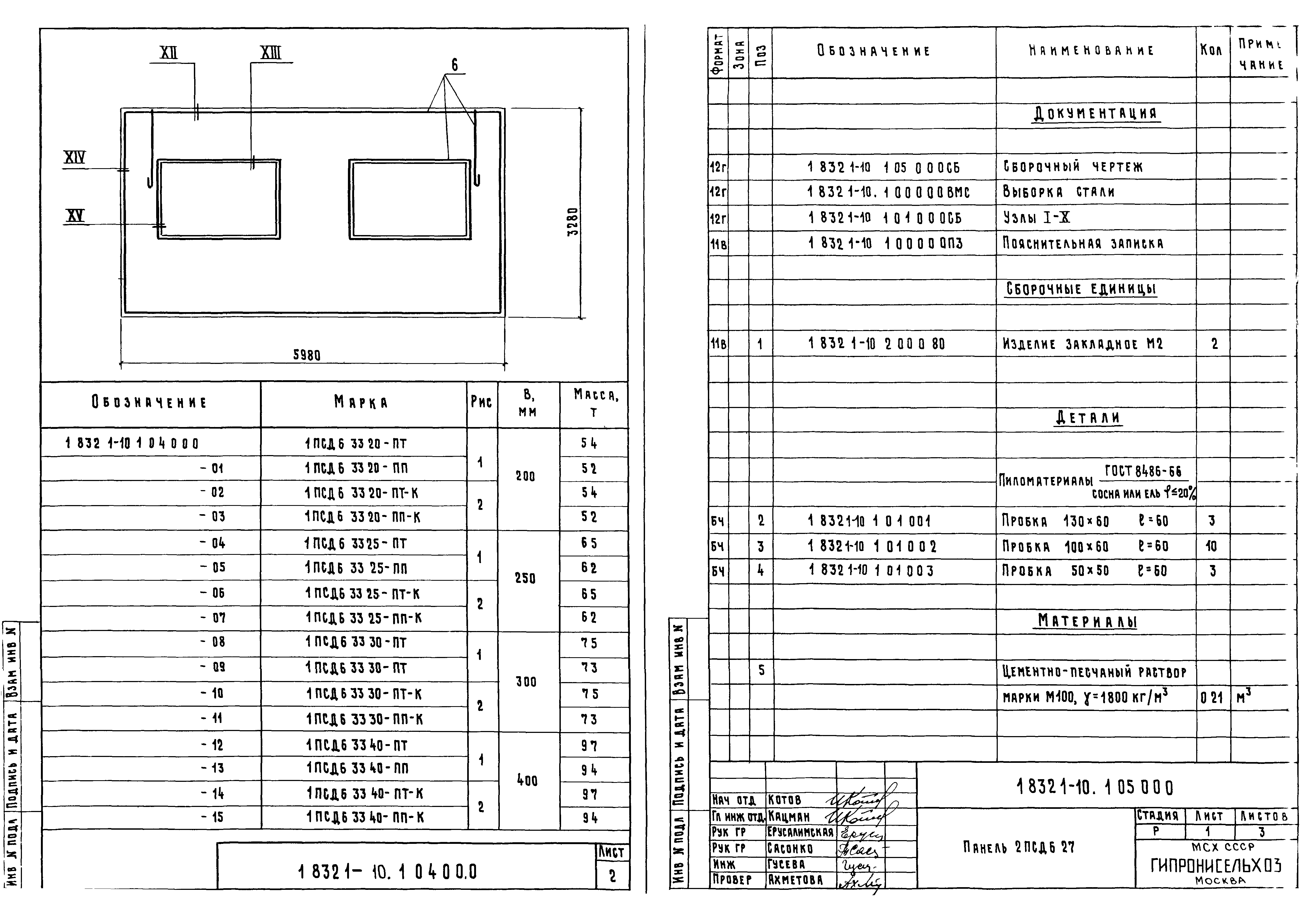 Серия 1.832.1-10