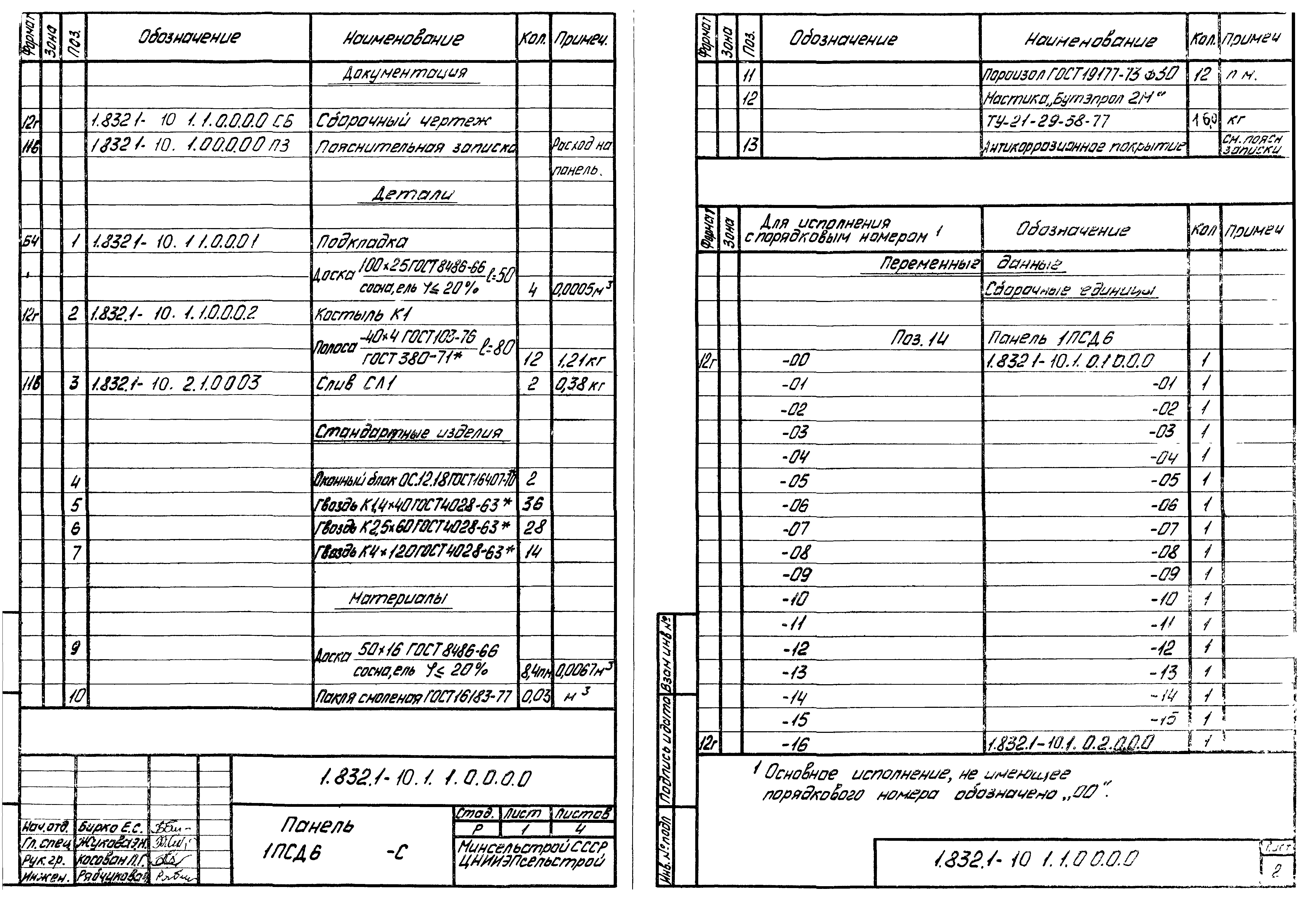 Серия 1.832.1-10