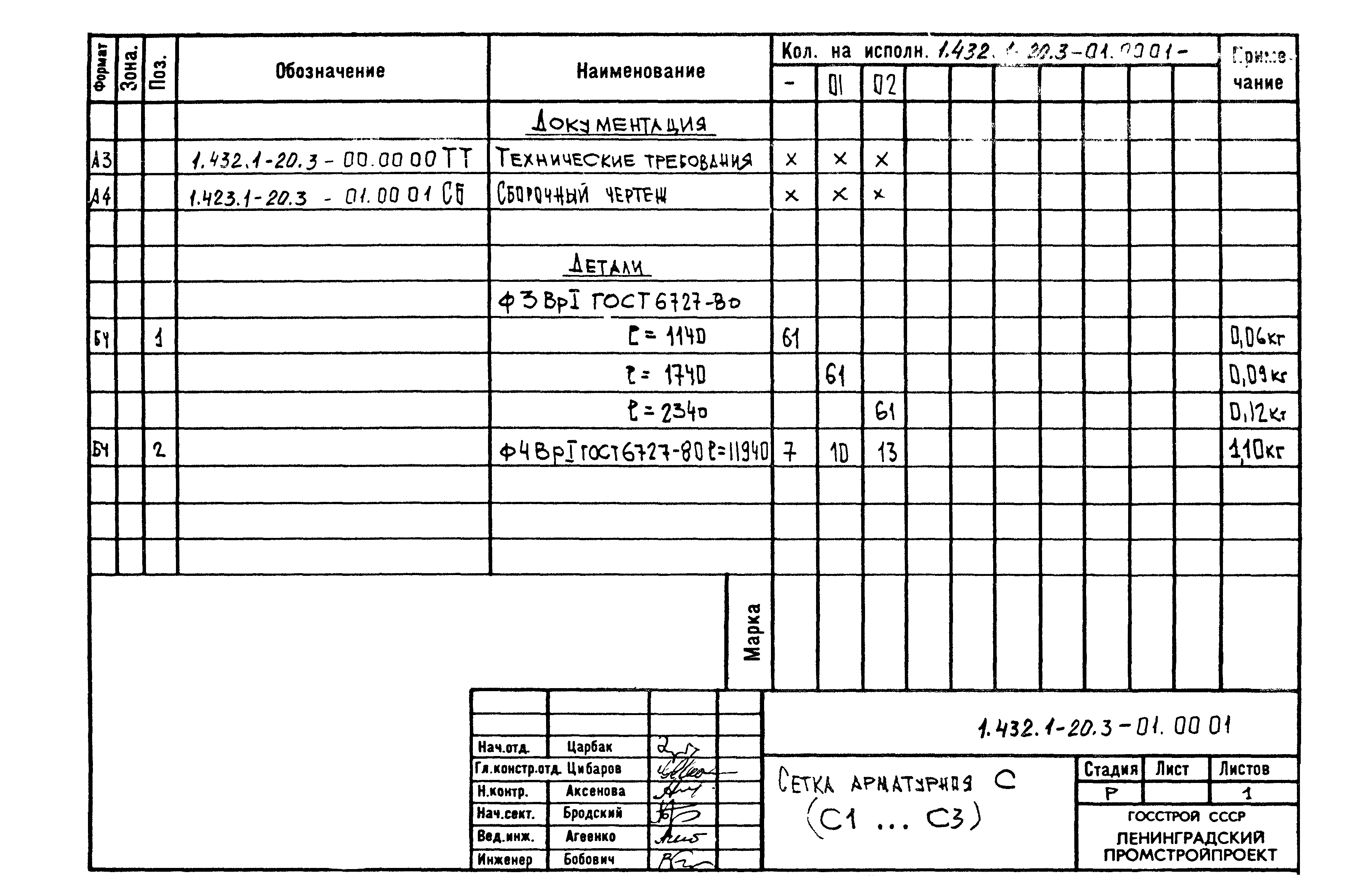 Серия 1.432.1-20