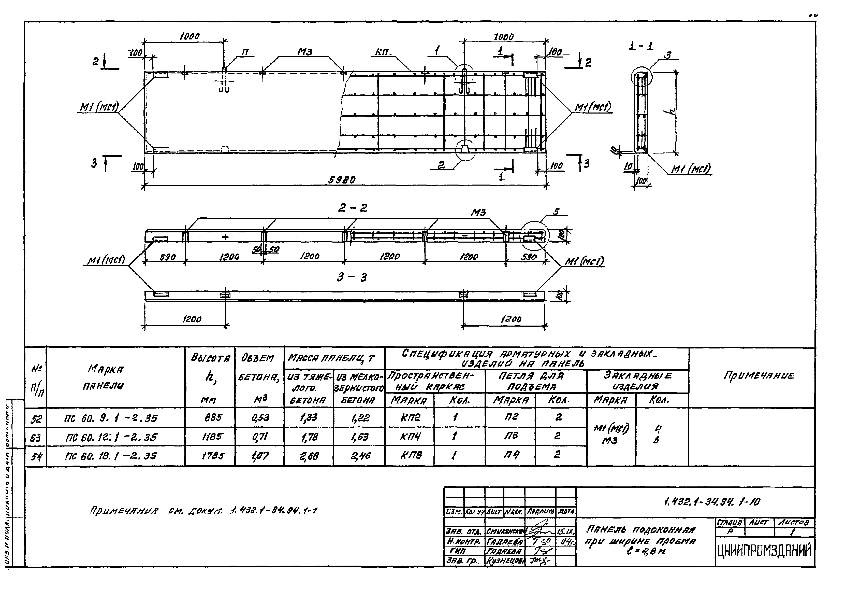 Серия 1.432.1-34.94