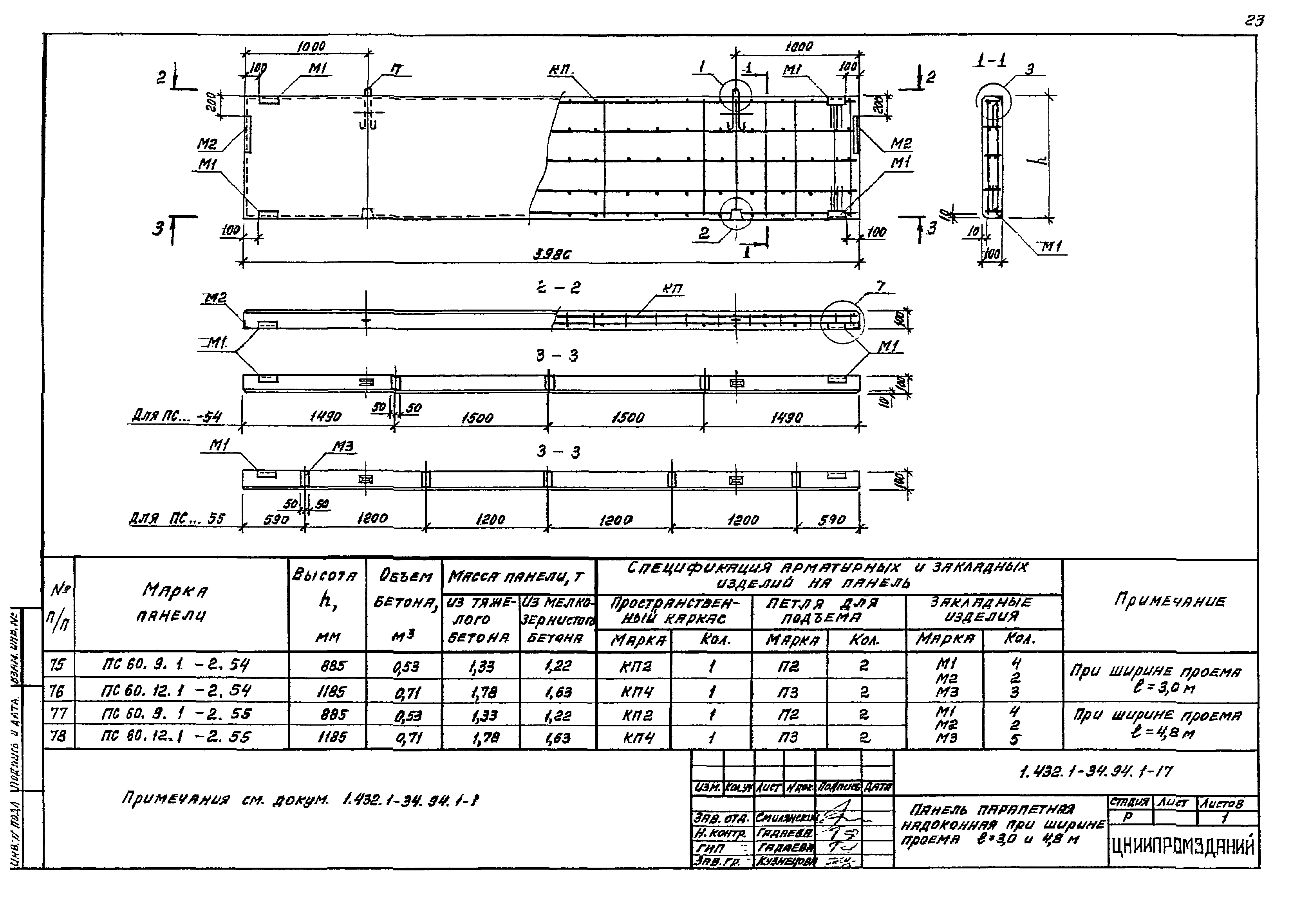 Серия 1.432.1-34.94