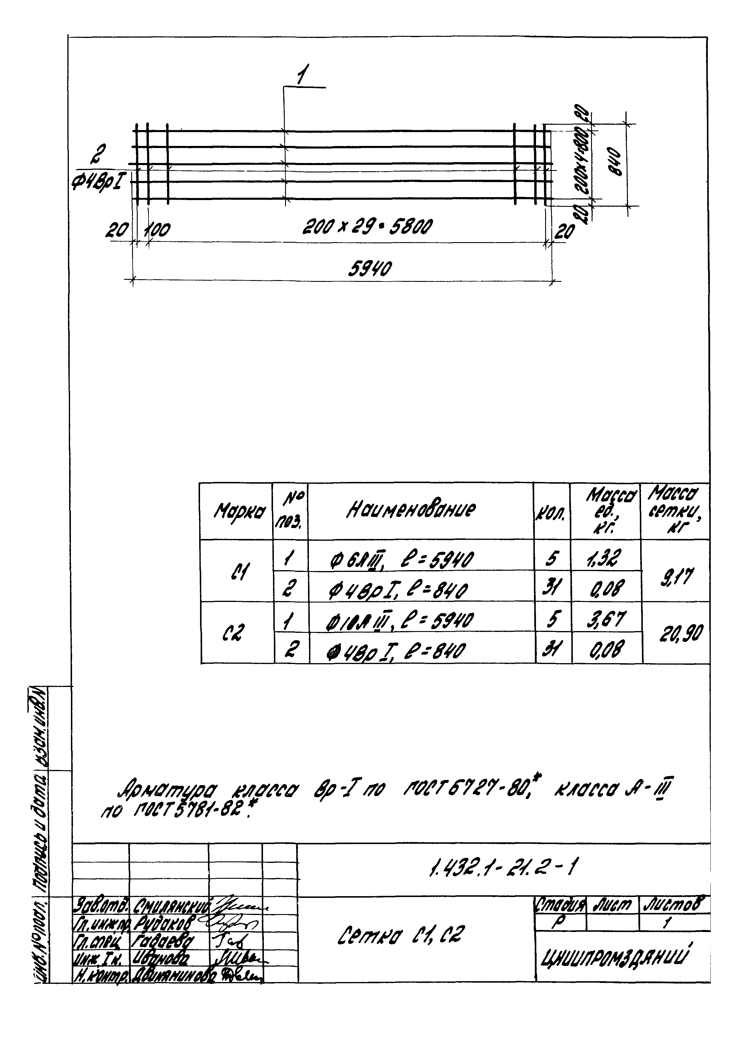 Серия 1.432.1-21