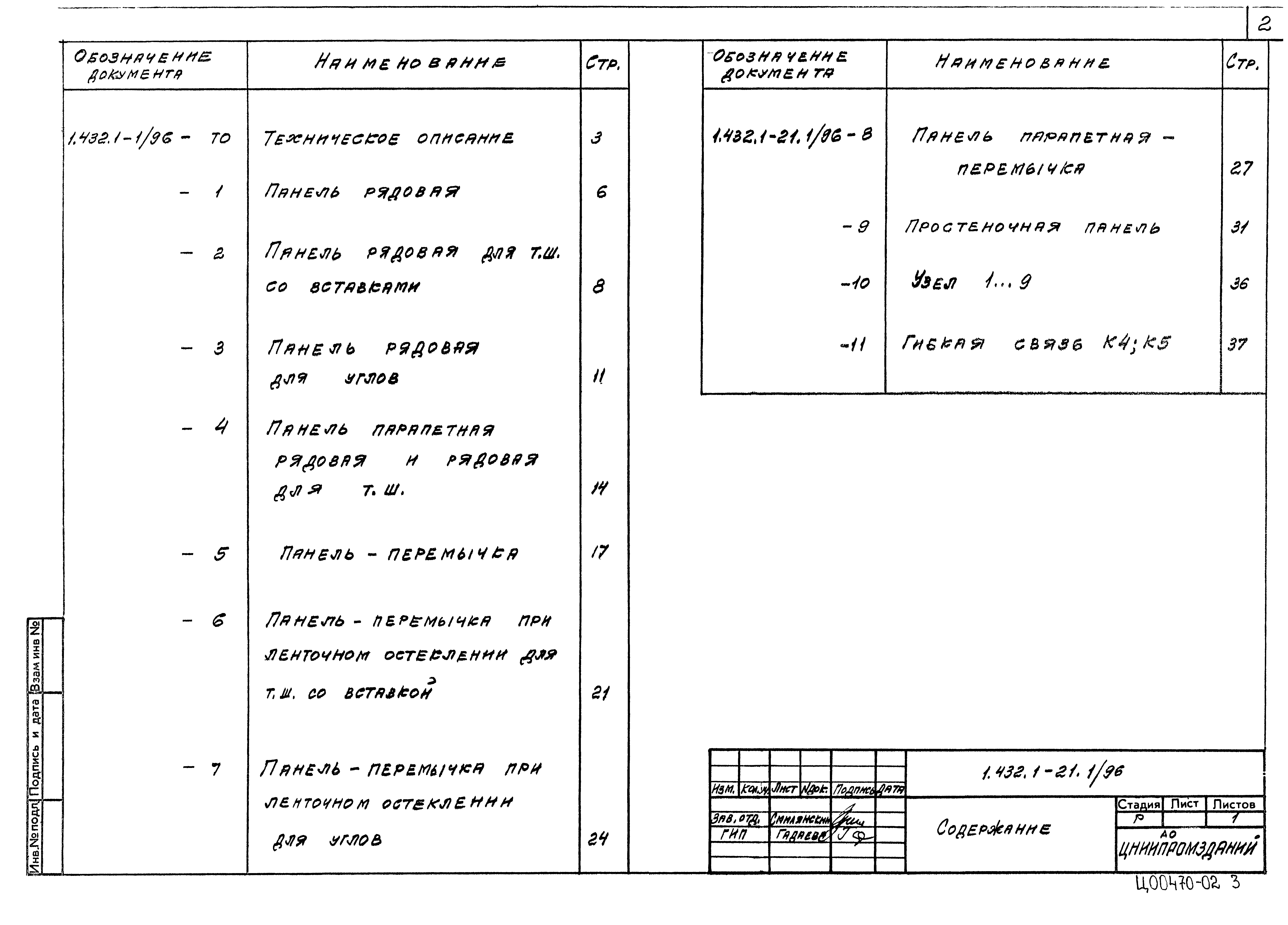 Серия 1.432.1-21