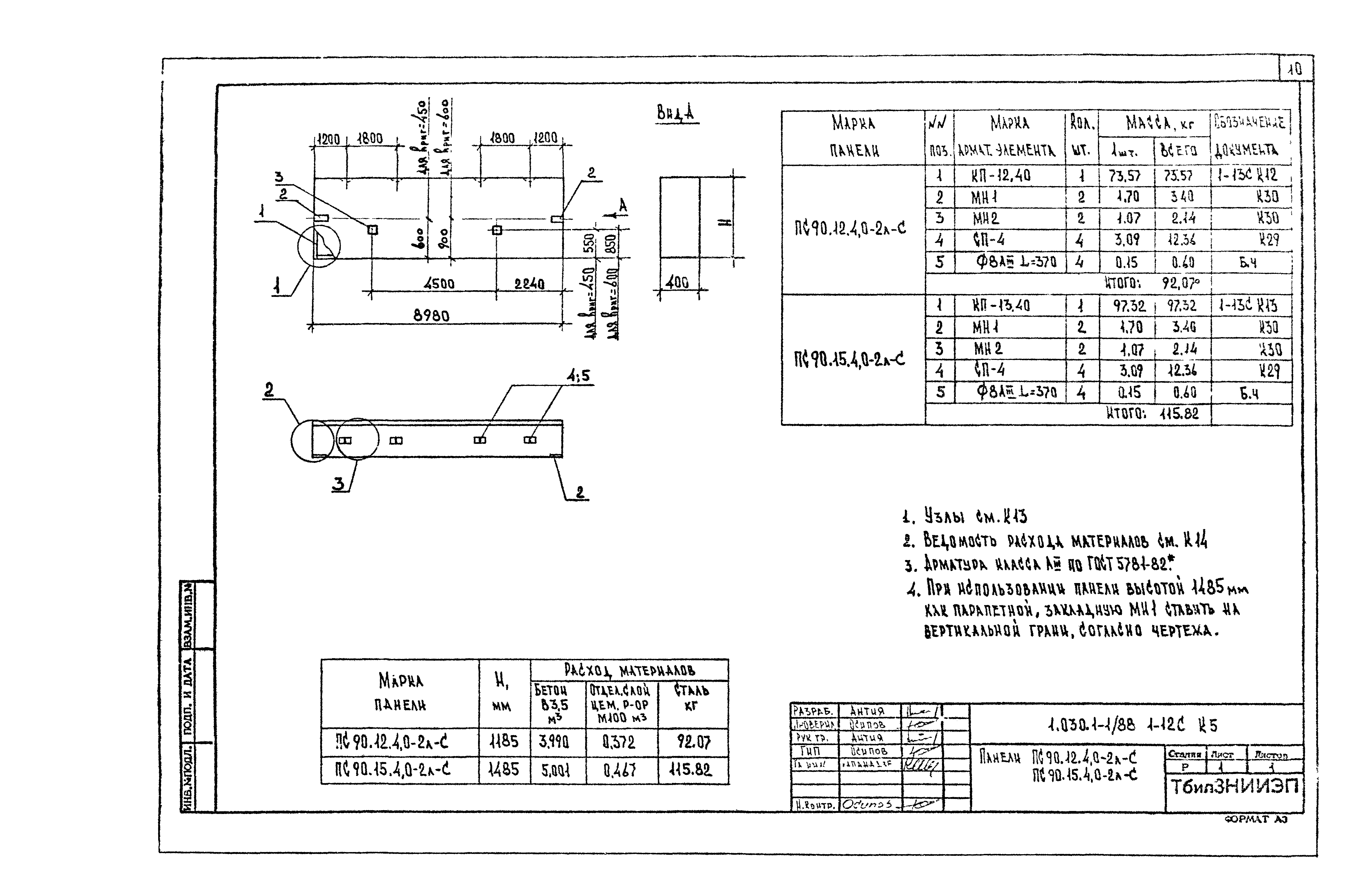 Серия 1.030.1-1/88