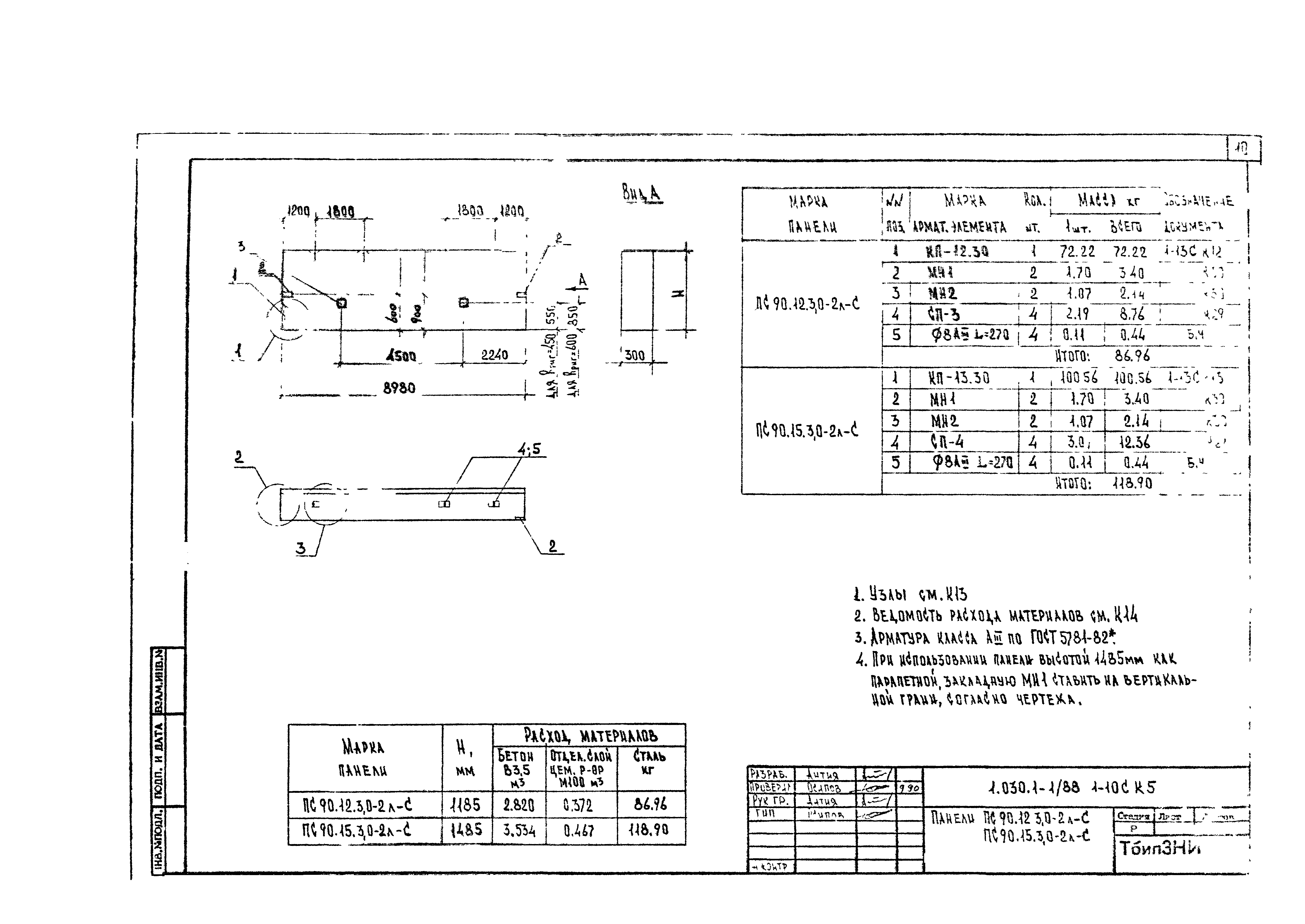 Серия 1.030.1-1/88