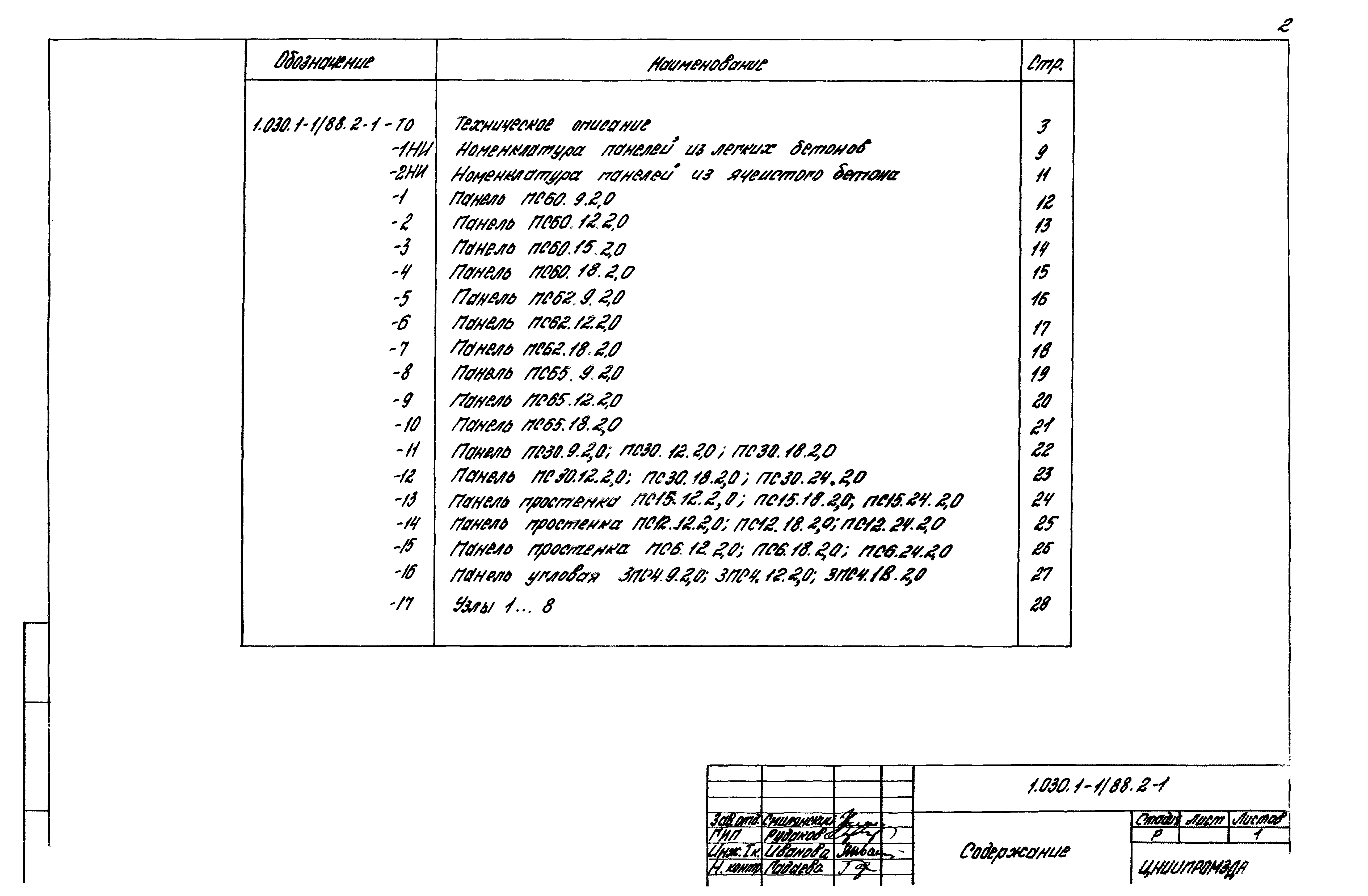 Серия 1.030.1-1/88