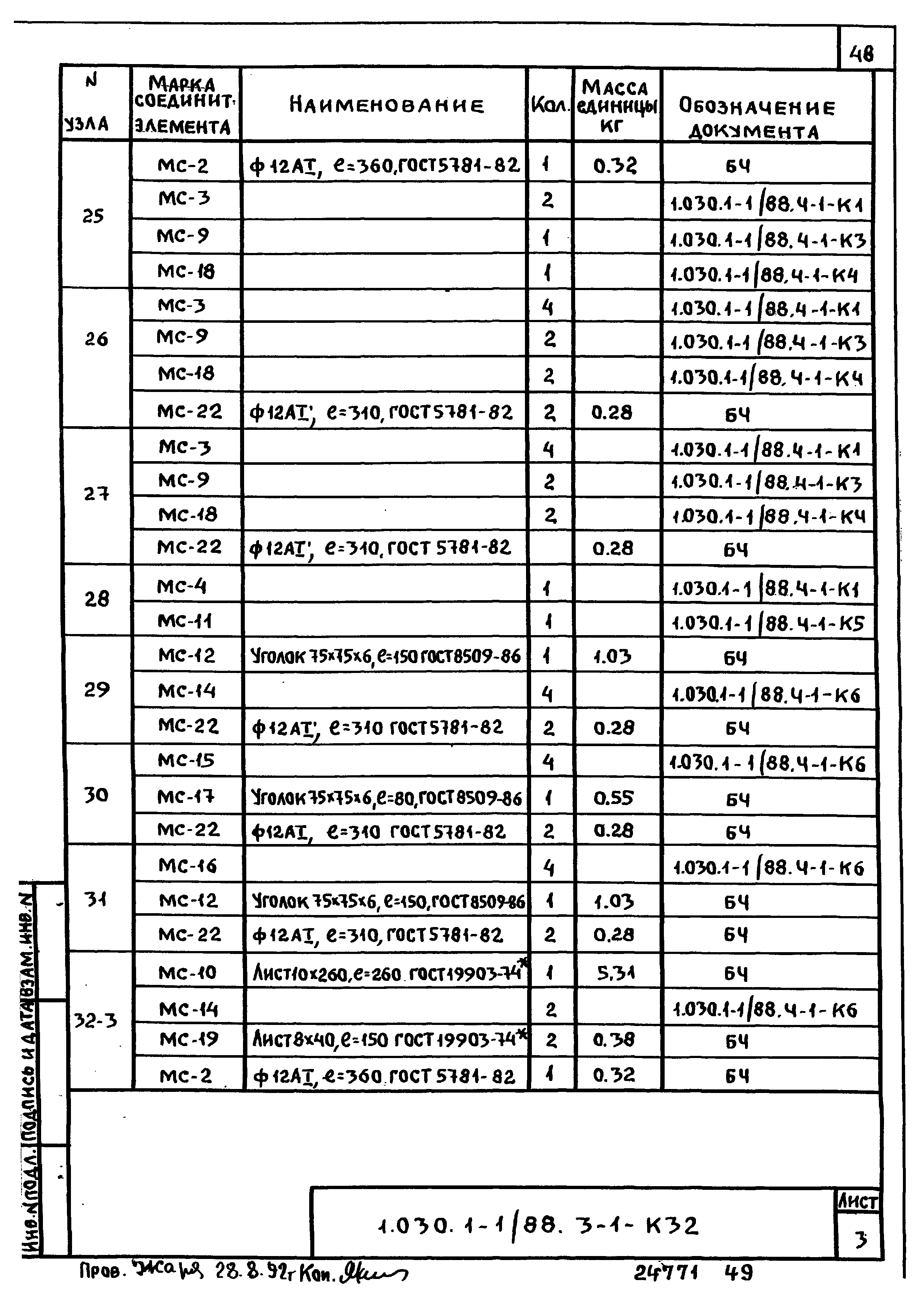 Серия 1.030.1-1/88