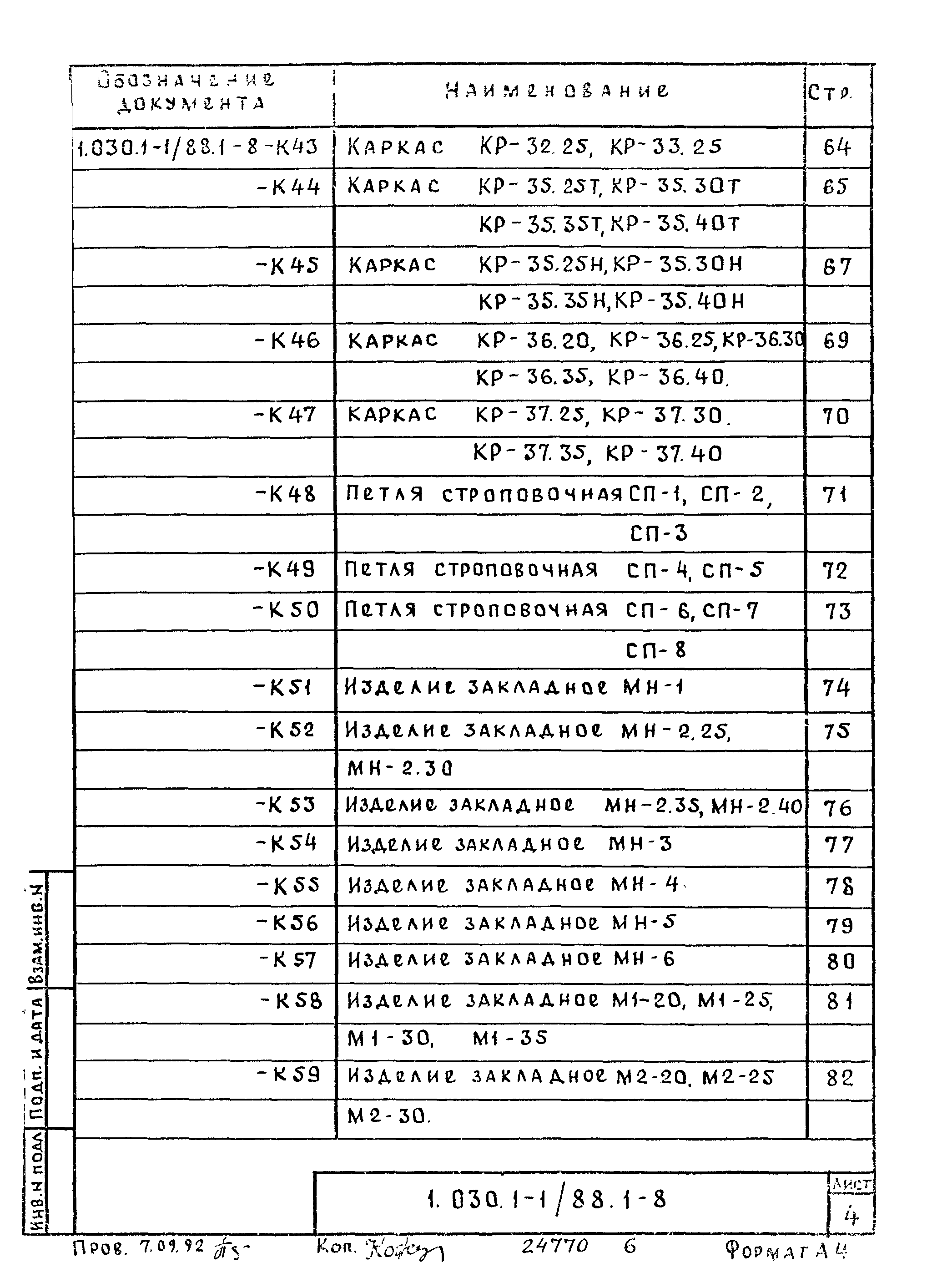 Серия 1.030.1-1/88